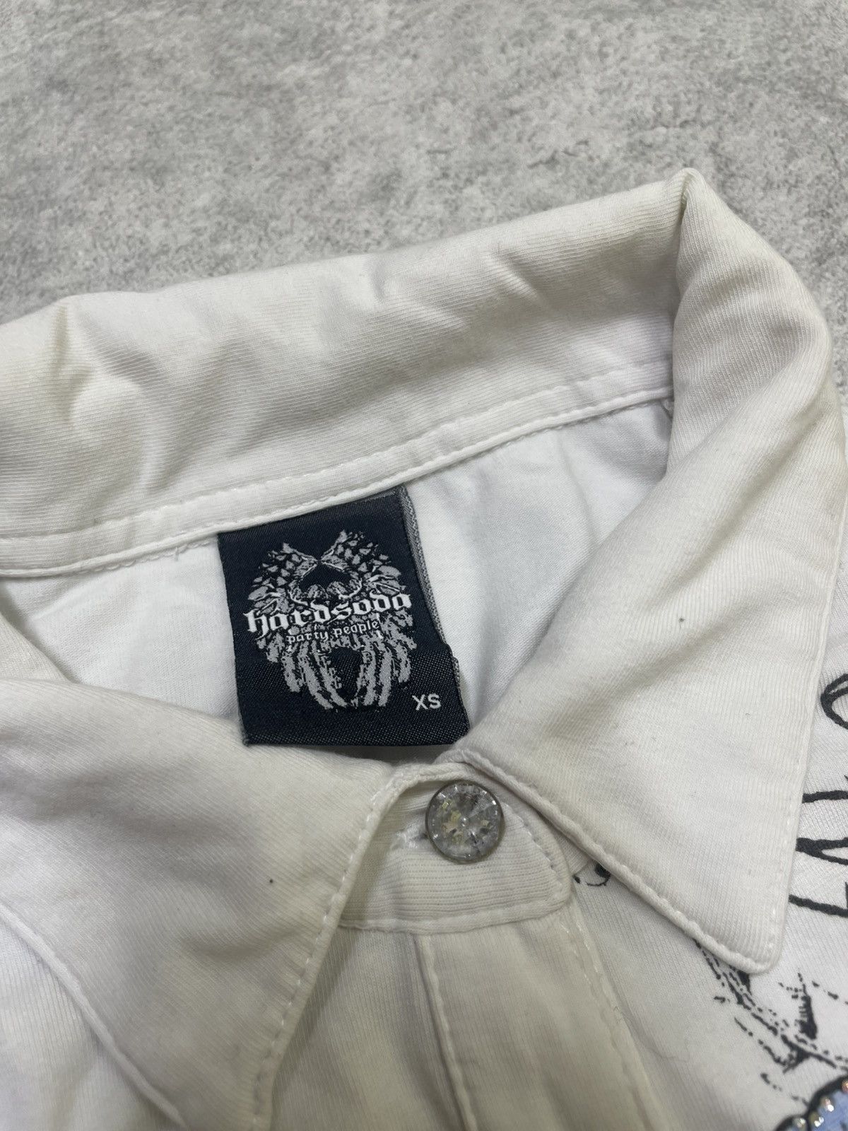 Hysteric Glamour × If Six Was Nine × Le Grande Bleu (L.G.B.) IfSixWasNine LGB Hard Soda Bardsoda Tattoo Mesh Top Glam Size US M / EU 48-50 / 2 - 9 Thumbnail