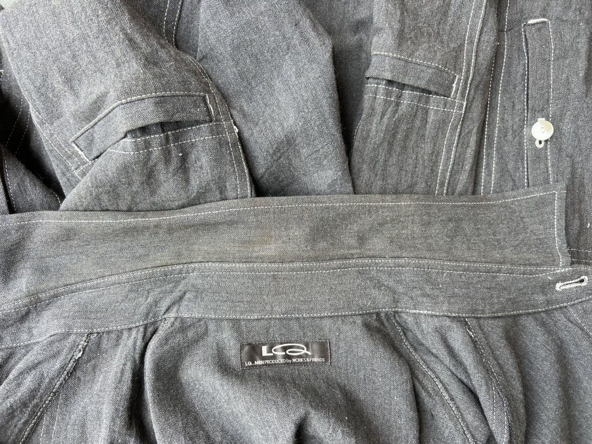 Y's for Men × Yohji Yamamoto Archive Yohji Yamamoto LQ HBT Salt & Pepper Tactical Jacket Size US L / EU 52-54 / 3 - 18 Thumbnail