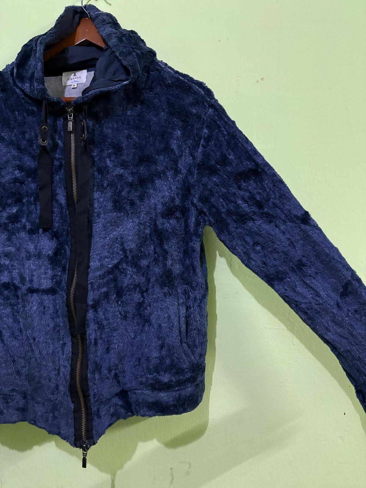 Lanvin Lanvin Fleece Full Zipper Design With Hoodie Stlye Size US S / EU 44-46 / 1 - 3 Thumbnail