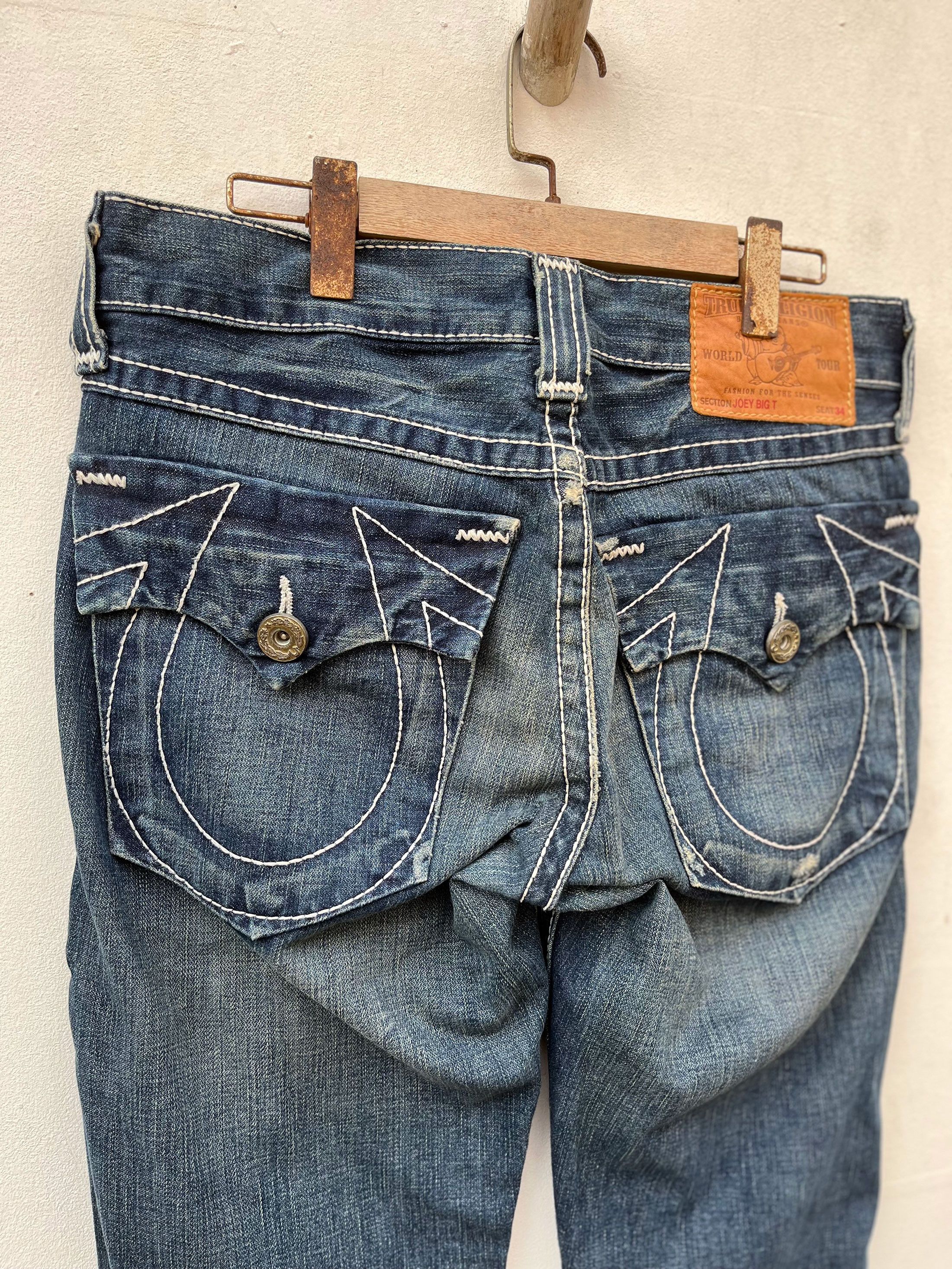 True Religion True Religion Flare Bootcut Jeans Indigo Wash Size US 34 / EU 50 - 5 Thumbnail