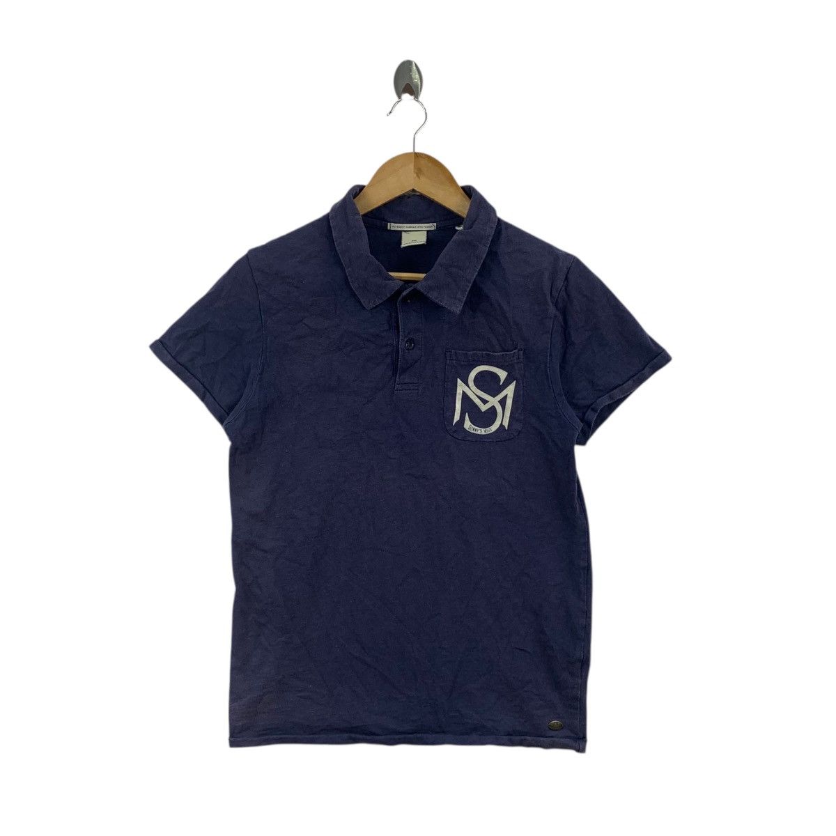 Scotch & Soda Vintage SCOTCH & SODA AMSTERDAM Pure Indigo Tee Shirt Top Size S / US 4 / IT 40 - 1 Thumbnail