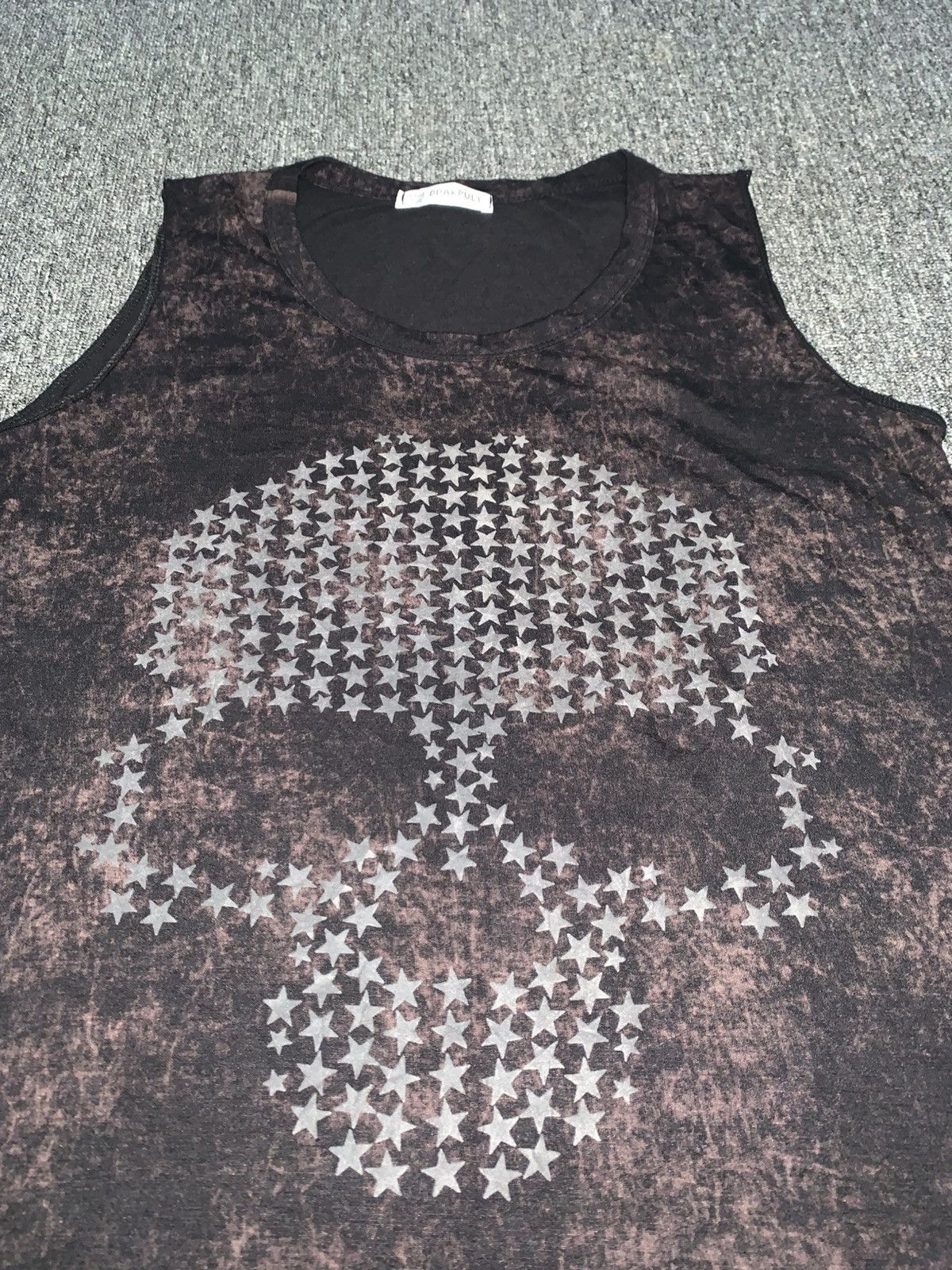 Other Ddakpull Sleeveless Big Skull Punk Rock Style Size US L / EU 52-54 / 3 - 7 Thumbnail