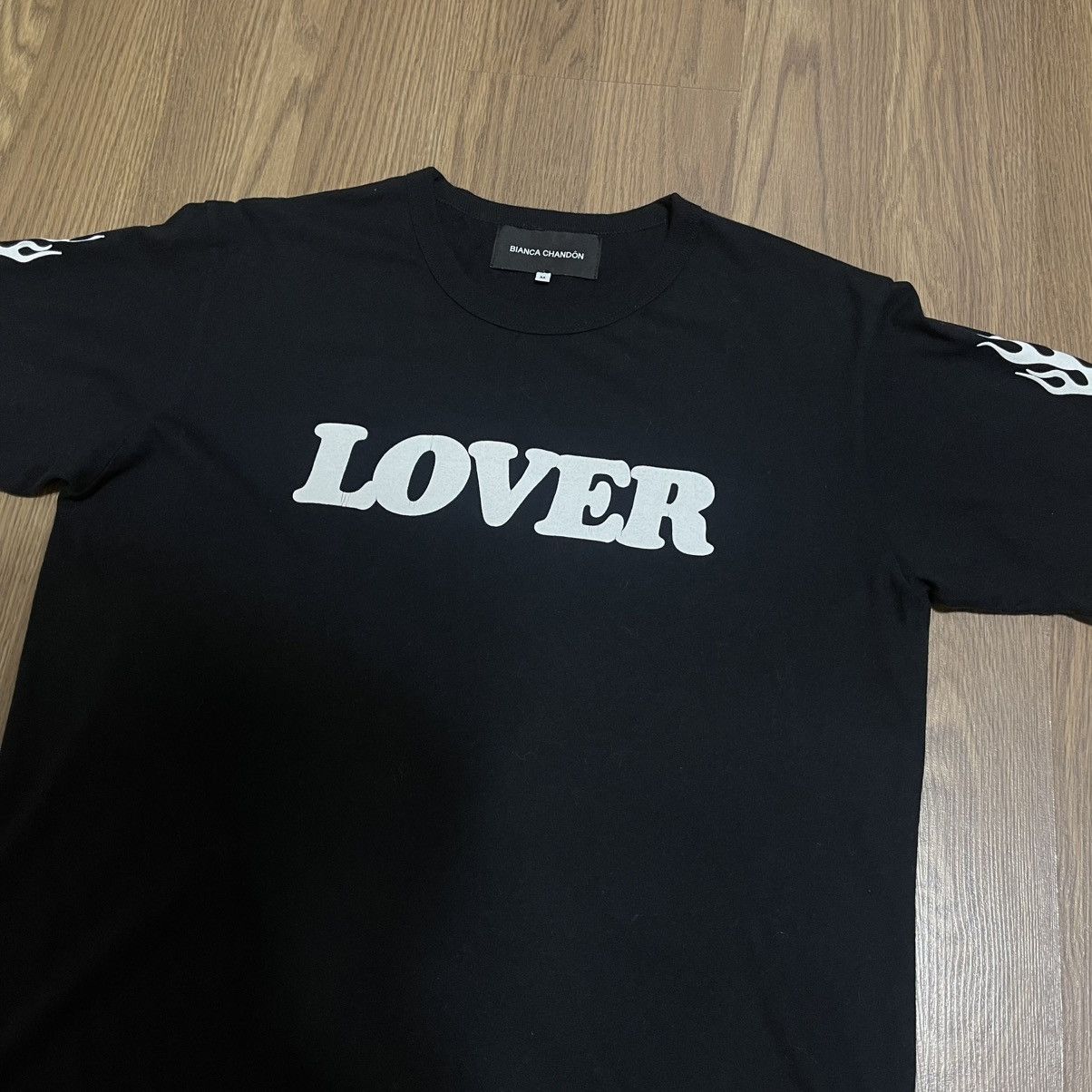 BIANCA CHANDON Black Bianca Chandon lover flame tee Size US M / EU 48-50 / 2 - 1 Thumbnail