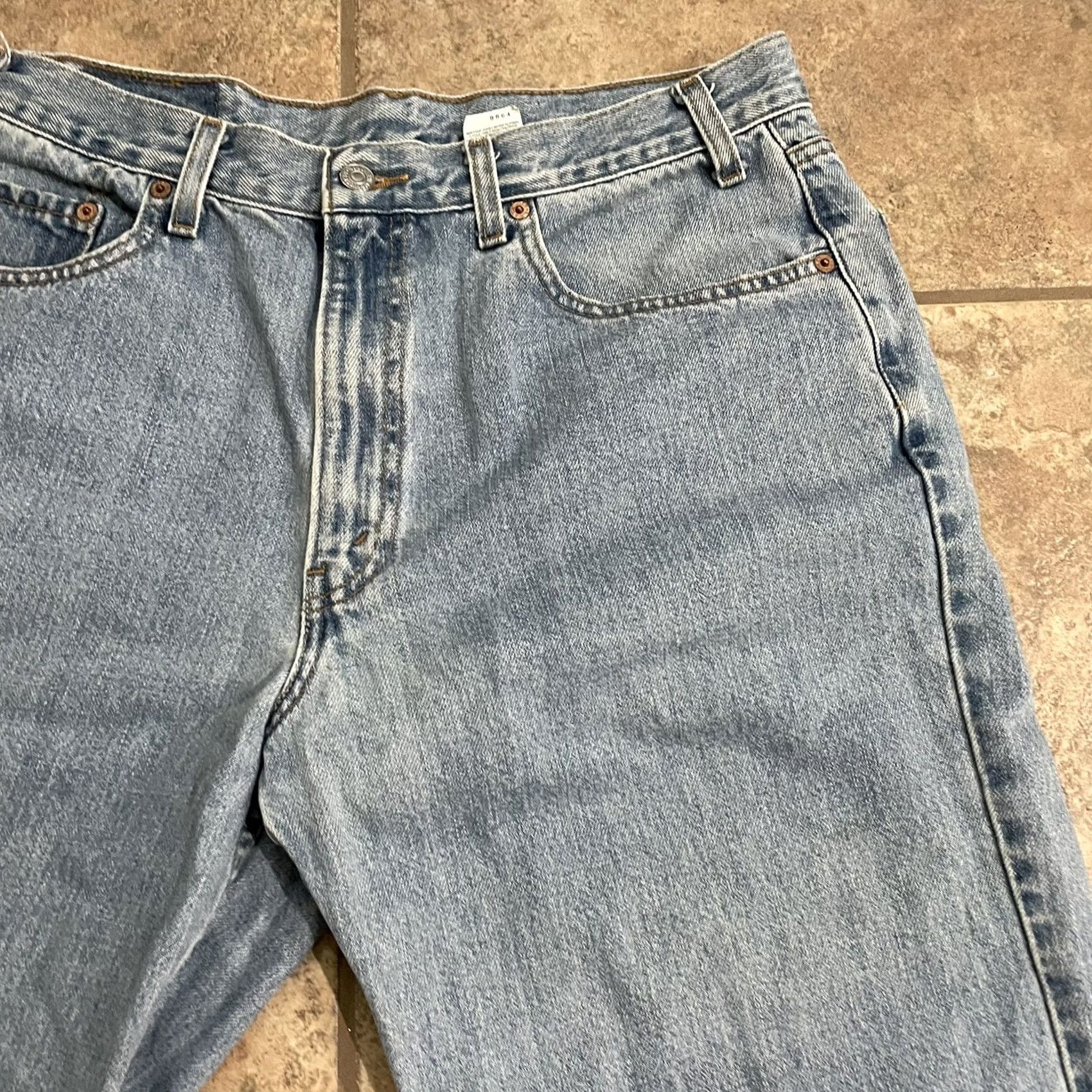 Levi's VINTAGE Levi’s 550 Jeans Men 36x30 Relaxed Fit Blue Straight N/A Size US 36 / EU 52 - 2 Thumbnail