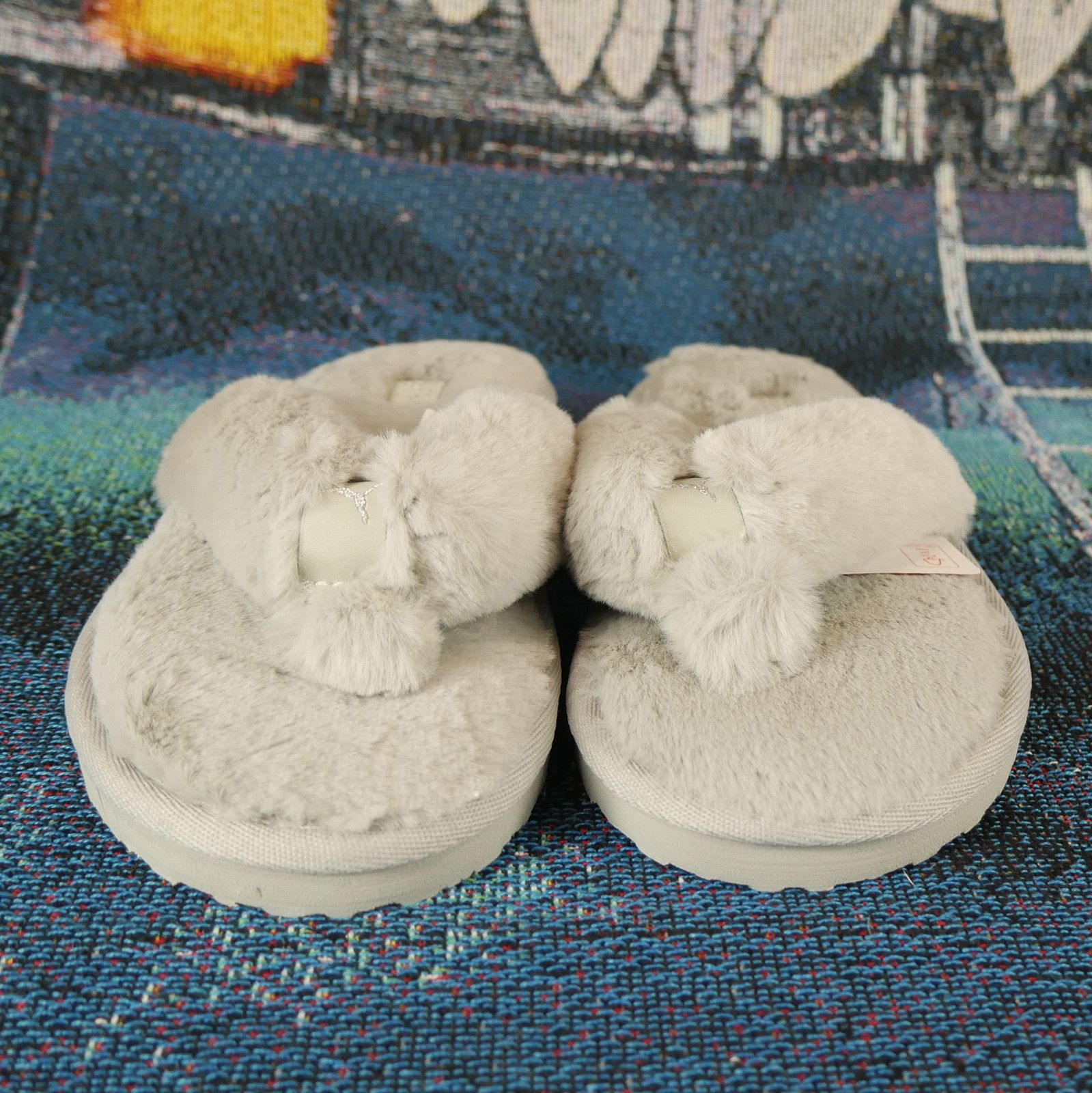 Puma Puma Fluff Faux Fur Flip Flops Size US 6 / IT 36 - 3 Thumbnail