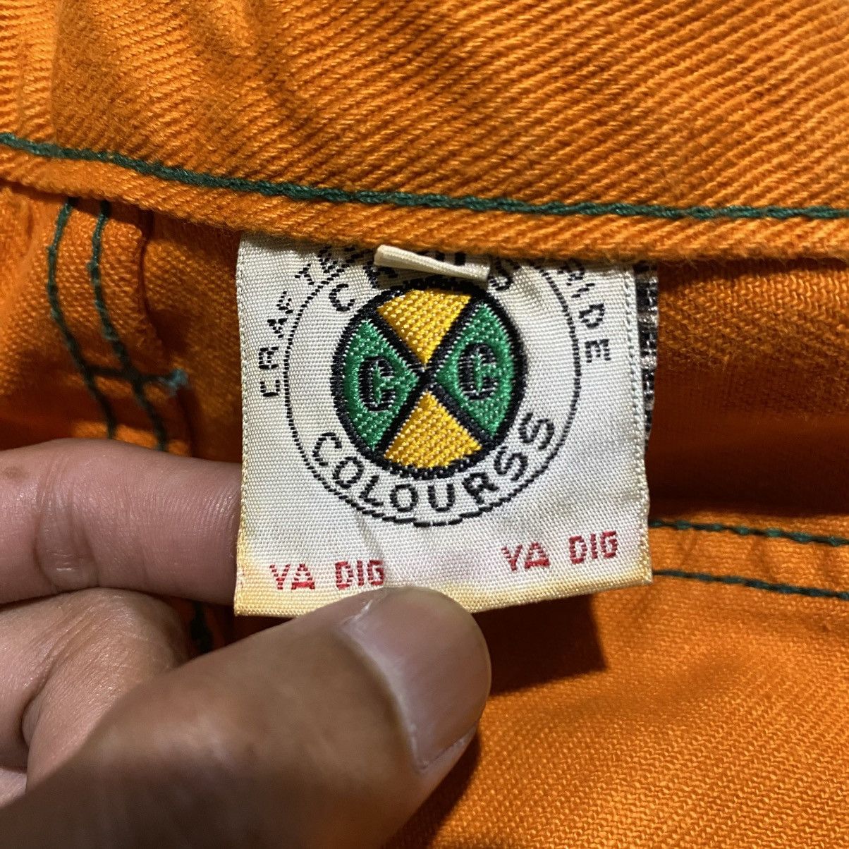 Cross Colours Vintage Cross Colours Orange Baggy Jeans Size US 27 - 7 Thumbnail
