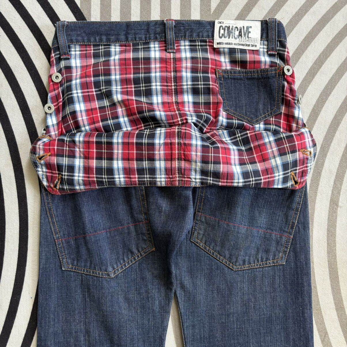 Japanese Brand × Vintage Vintage CNCV Concave Attempt Japanese Denim Jeans Size US 31 - 4 Thumbnail