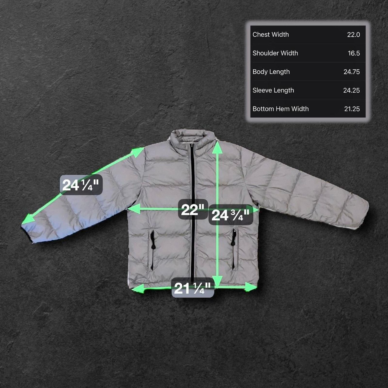 Eddie Bauer Eddie Bauer EBTEK Gray Full-Zip Puffer Jacket Size US L / EU 52-54 / 3 - 5 Thumbnail