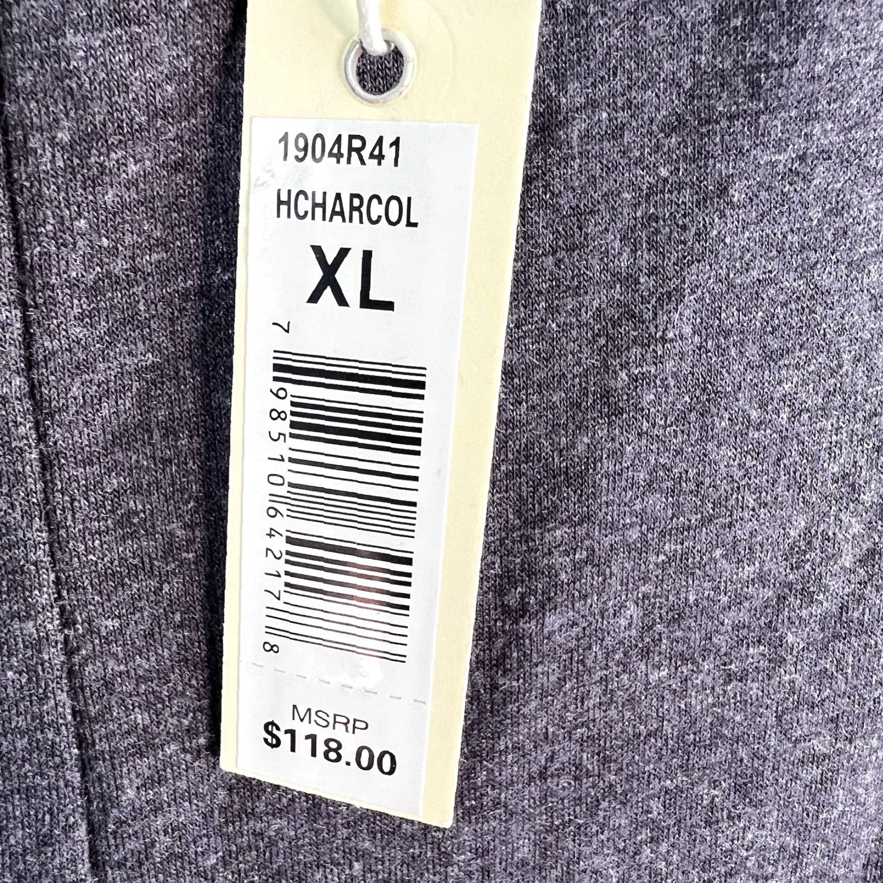 Vintage Max Studio Jumpsuit Womens XL Charcoal Sleeveless Tie Jumper 48X27 Wide Leg NWT Size XL / US 12-14 / IT 48-50 - 7 Thumbnail