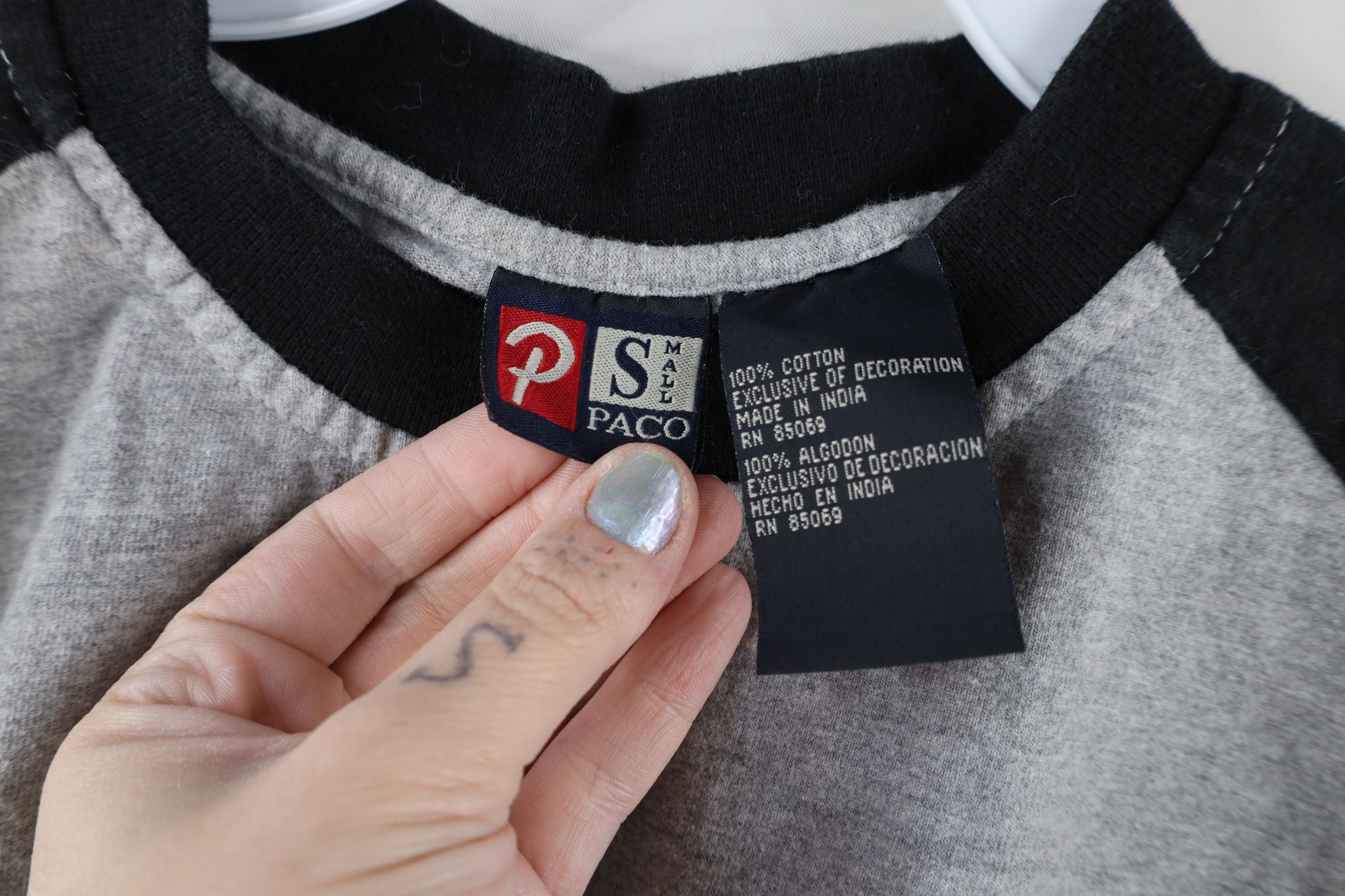 Vintage Vintage 90s Paco Sport Spell Out Dragon Cut Off T-Shirt Size US S / EU 44-46 / 1 - 10 Thumbnail