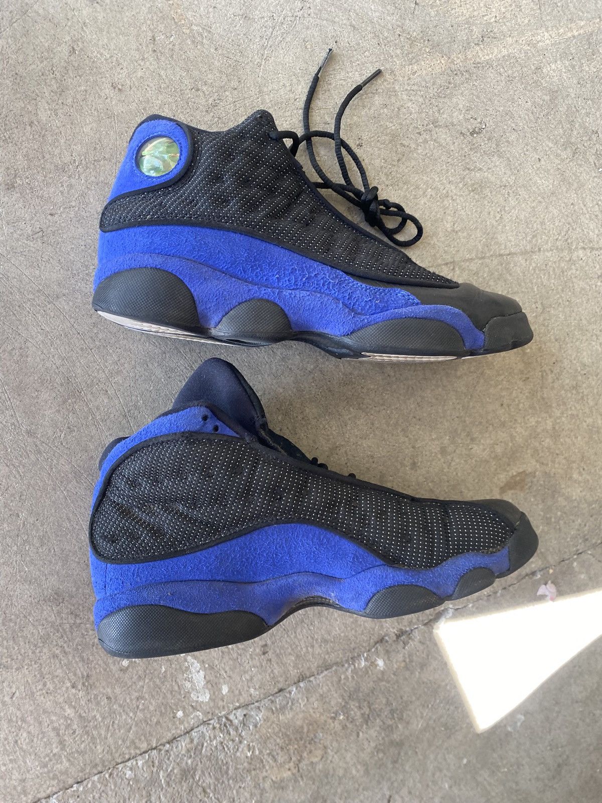 Jordan Brand Jordan 13 Black Hyper Royal Size US 5.5 / EU 38 - 7 Thumbnail
