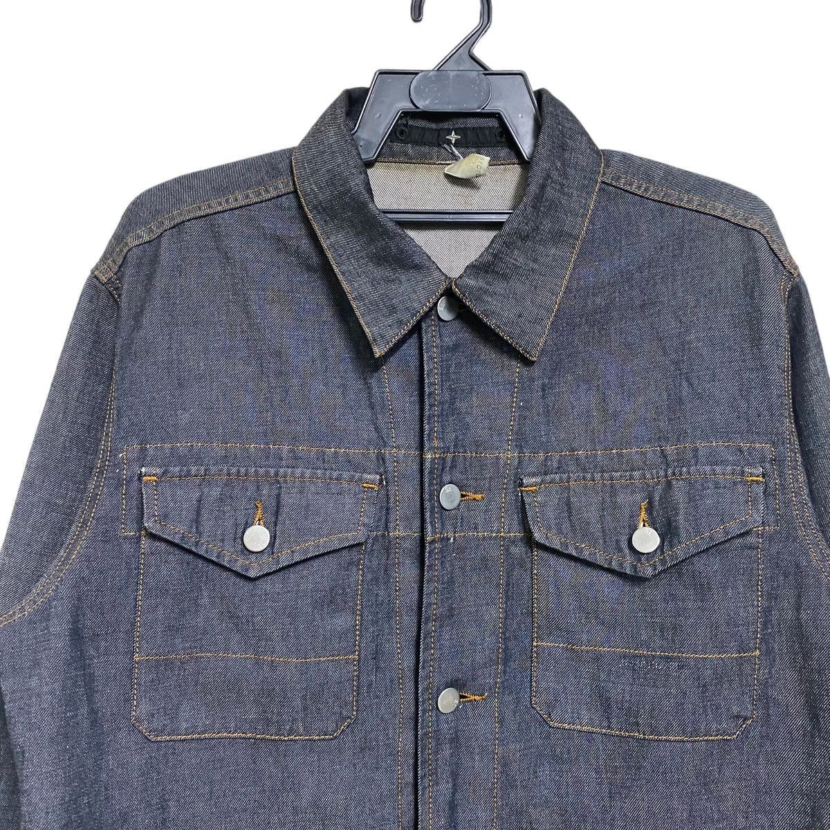 Stone Island Stone Island Denims Trucker Denim Jacket Size US L / EU 52-54 / 3 - 3 Thumbnail