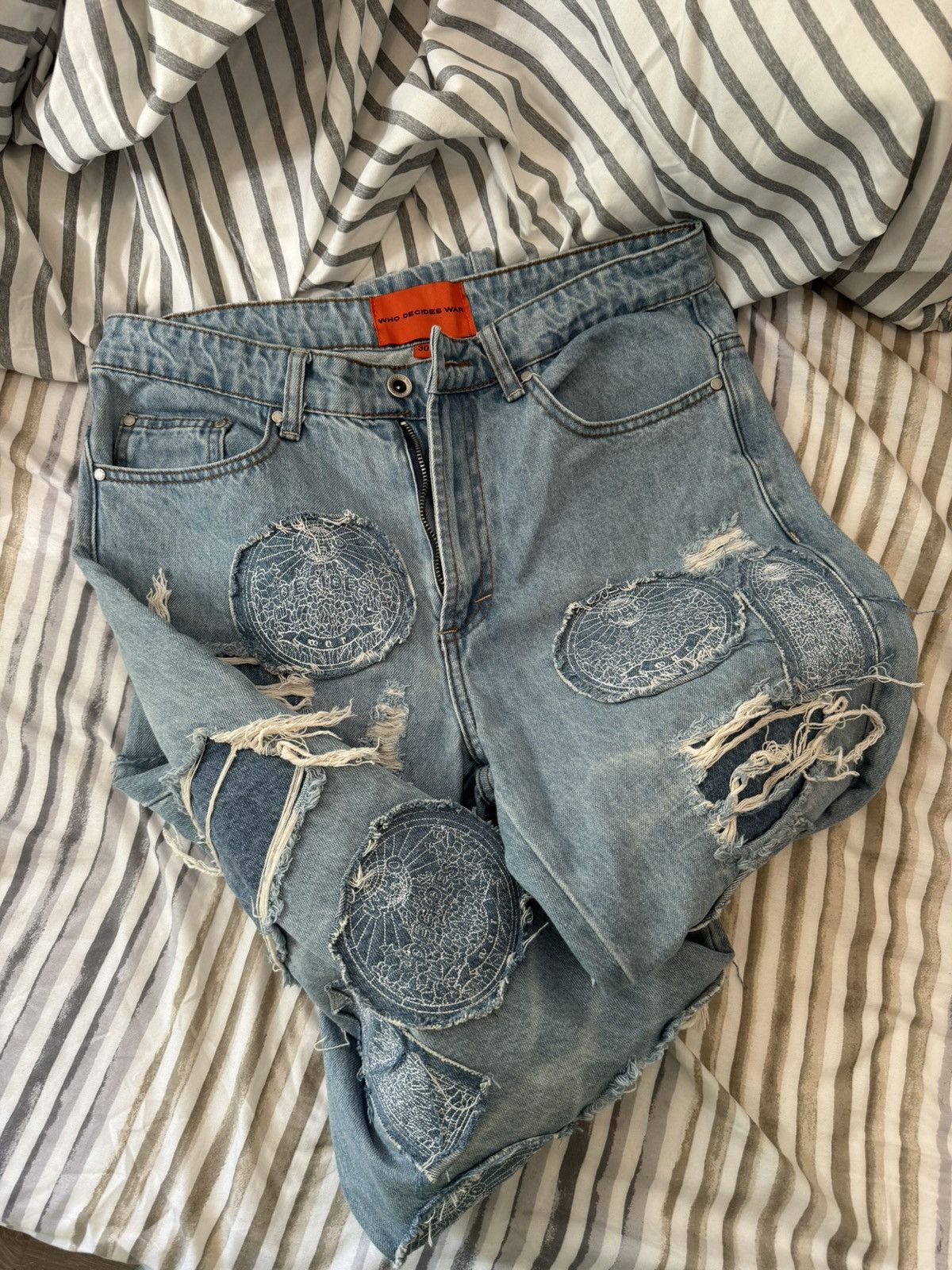 Who Decides War WDW DENIM SS22 Size US 30 / EU 46 - 3 Thumbnail