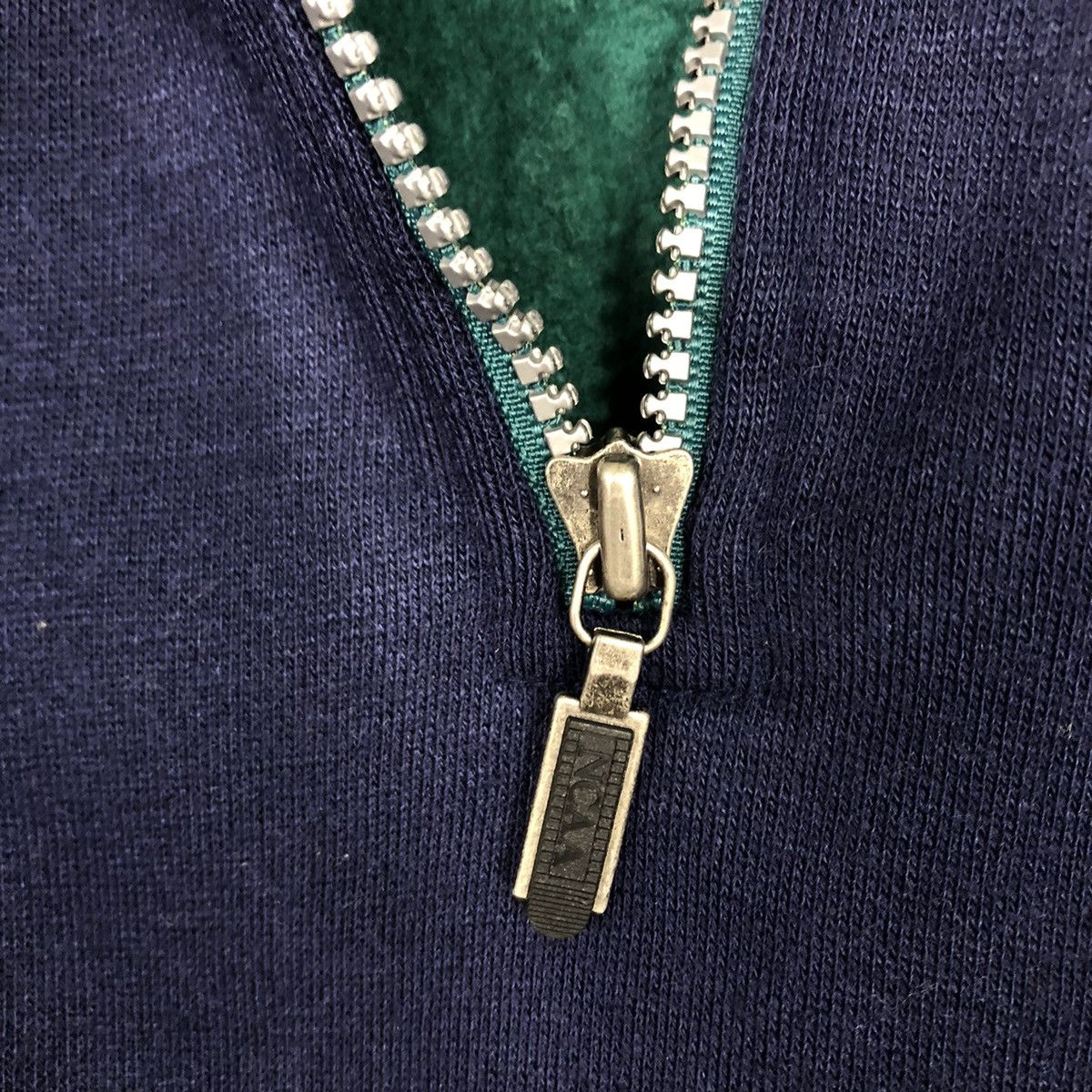 Vintage 📌Vintage Half Zipper Collar Ncaa Descente Big Logo Size US S / EU 44-46 / 1 - 16 Thumbnail