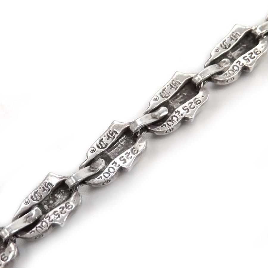 Chrome Hearts 11LINK Chrome Hearts Lip Tongue Stones Mini ID Bracelet Size ONE SIZE - 5 Thumbnail