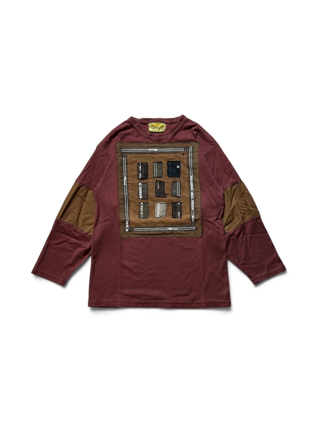Christopher Nemeth Christopher Nemeth patchwork long-sleeve T-shirt Size US S / EU 44-46 / 1 - 1 Thumbnail
