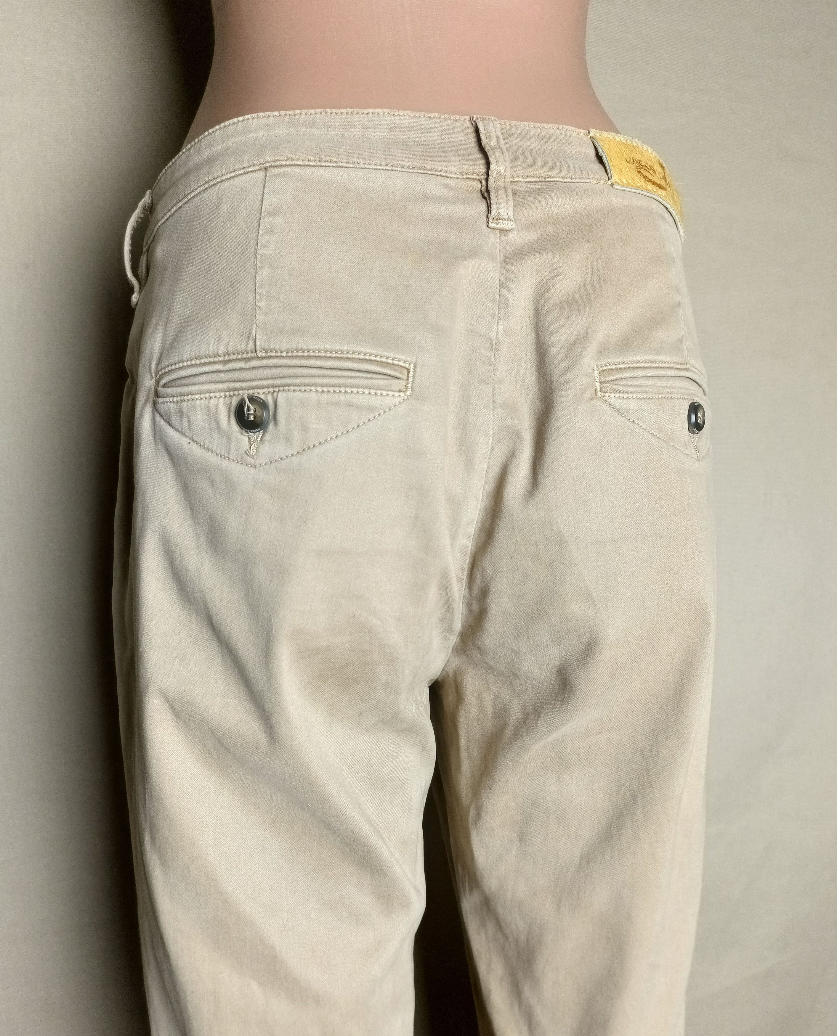 Jacob Cohen Jacob Cohen Beige Jeans Trousers Women Size 28 Size 28" / US 6 / IT 42 - 5 Thumbnail