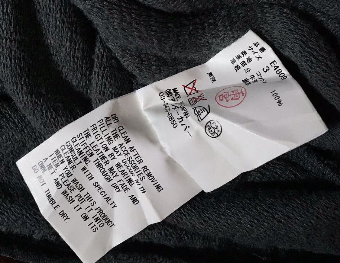Undercover Undercover “less but better” terry hoodie Size US M / EU 48-50 / 2 - 5 Thumbnail