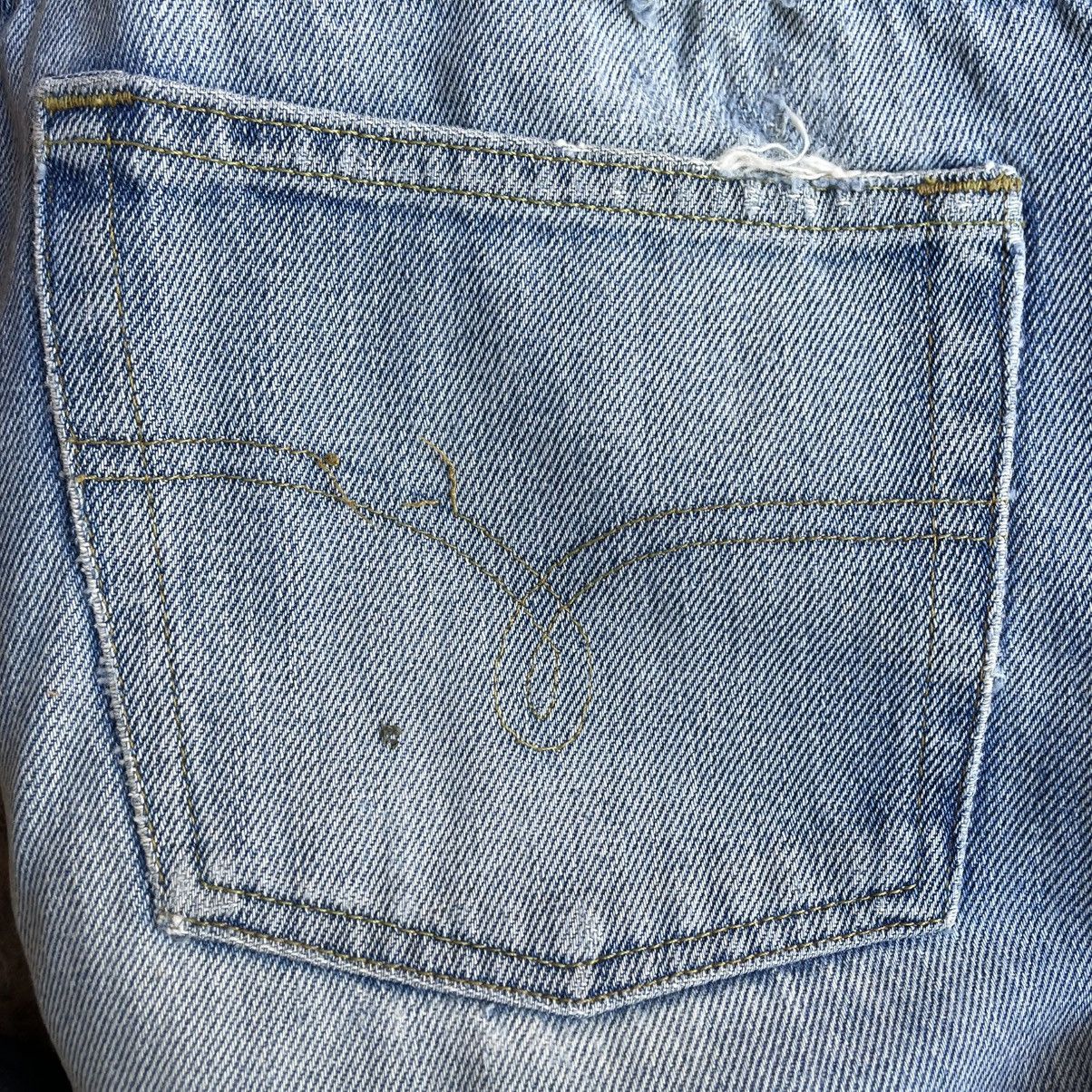Polo Ralph Lauren 🔥Vintage Polo Ralph Lauren Stoned Washed Distress Denim Size US 33 - 16 Thumbnail