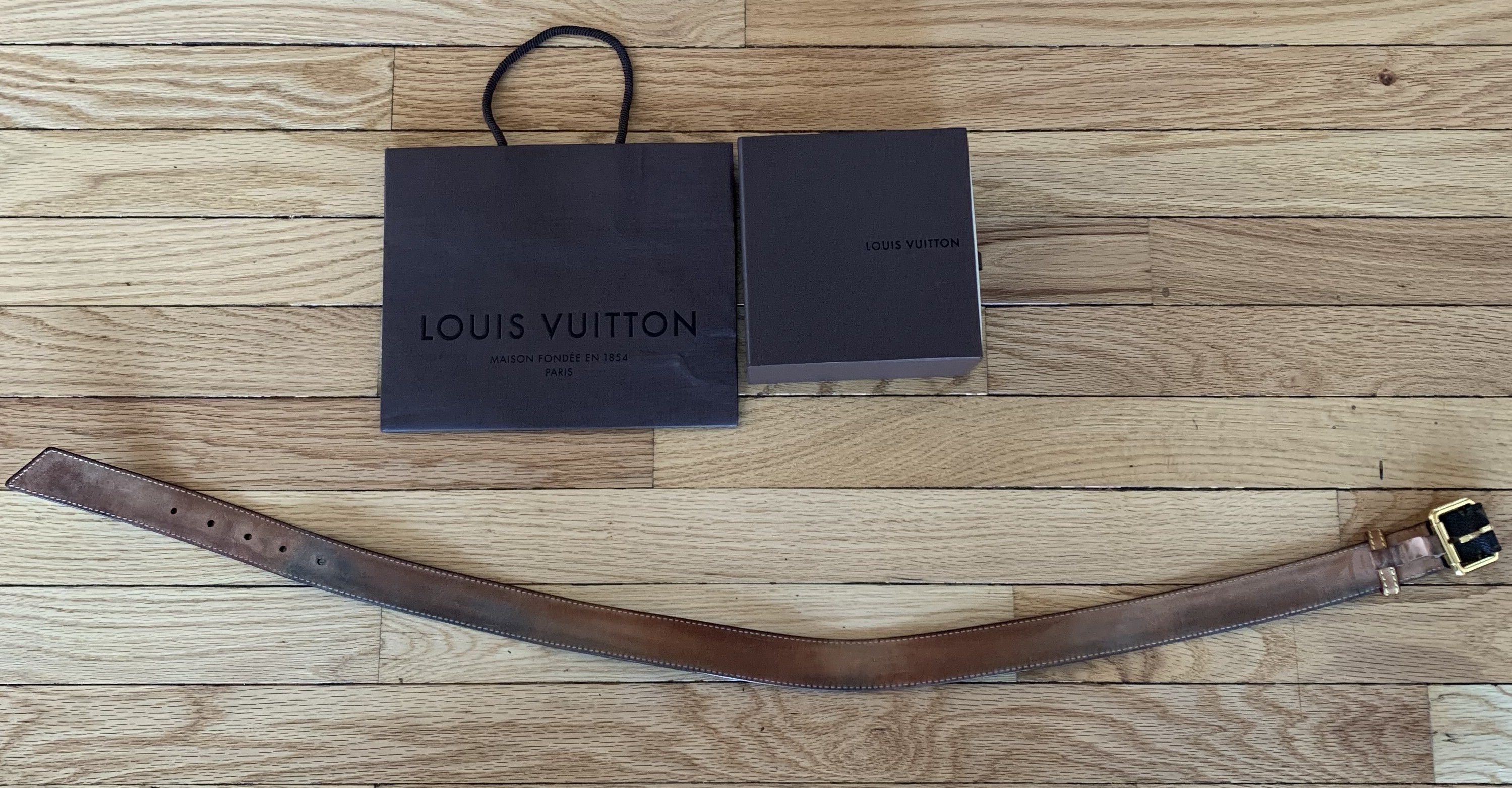 Louis Vuitton S/S 2007 Louis Vuitton Dentelle Monogram Belt + Accessories Size 28 - 12 Thumbnail