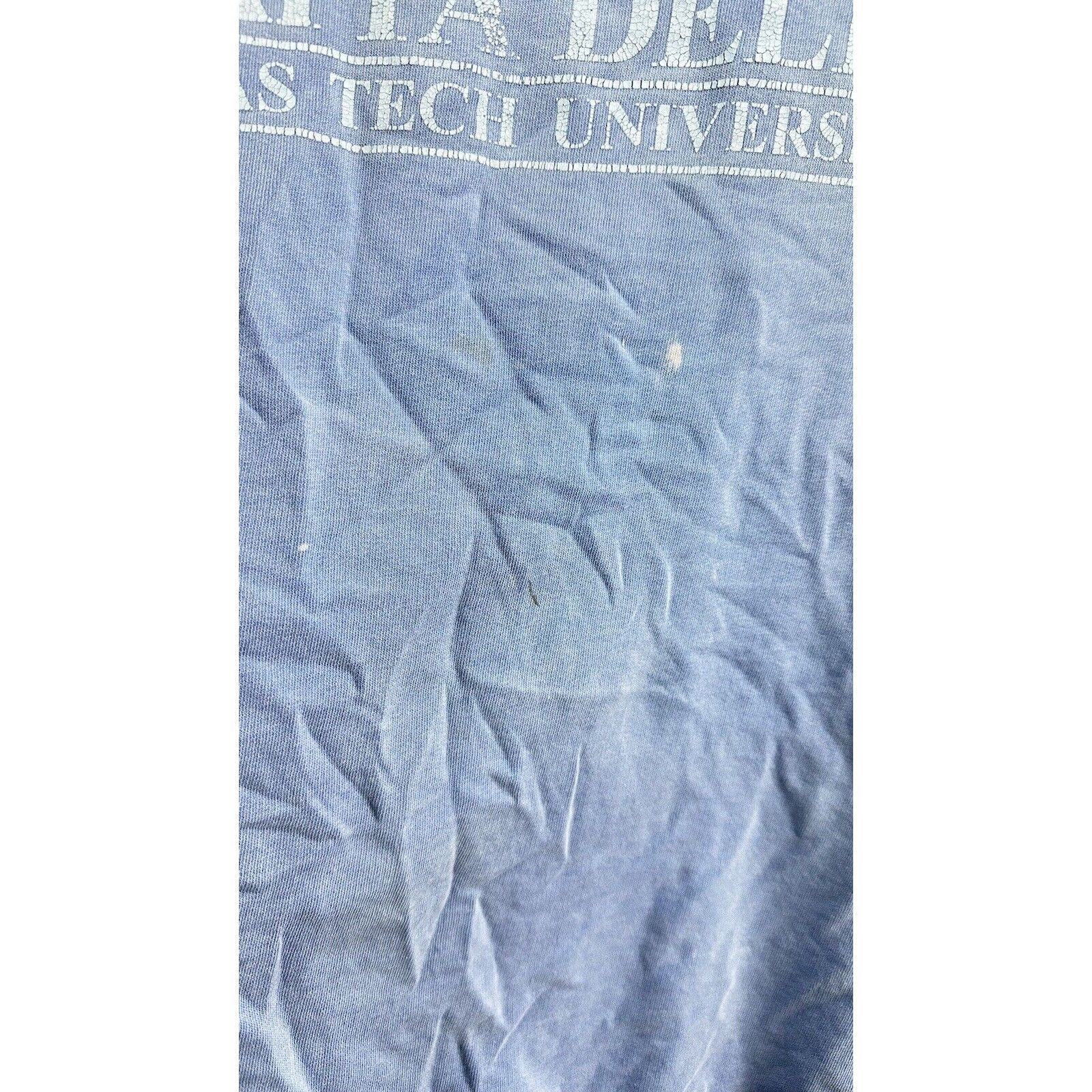 Vintage kappa delta texas tech sweatshirt Distressed Size XL, Blue Size XL / US 12-14 / IT 48-50 - 3 Thumbnail