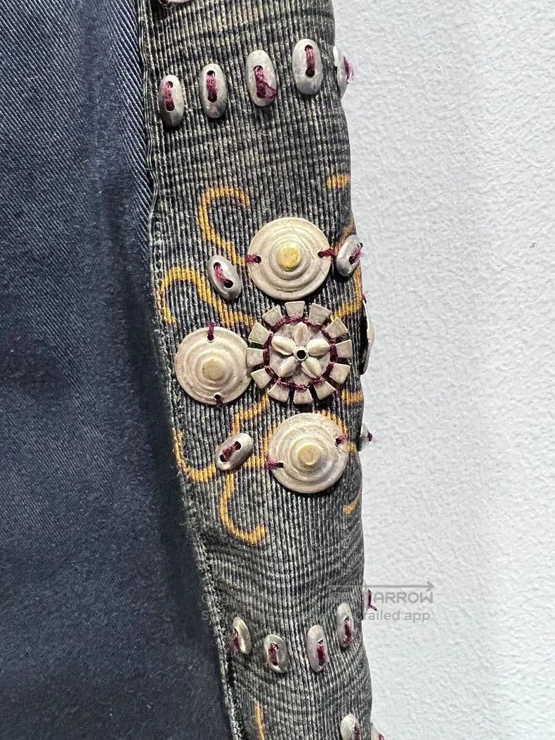 Dries Van Noten Dries Van Noten Embroidered Motorcycle Pants. Size US 34 / EU 50 - 3 Thumbnail