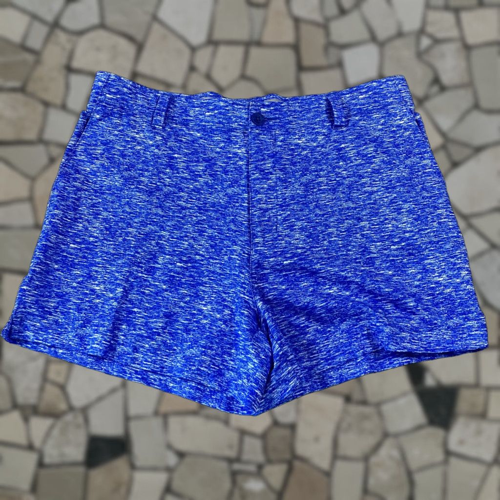 Vintage Reel Legends Shorts Womens 12 Heather Blue Outdoors Lightweight Pocket 34x4 Fish 34x4 Size 34" / US 12 / IT 48 - 1 Thumbnail