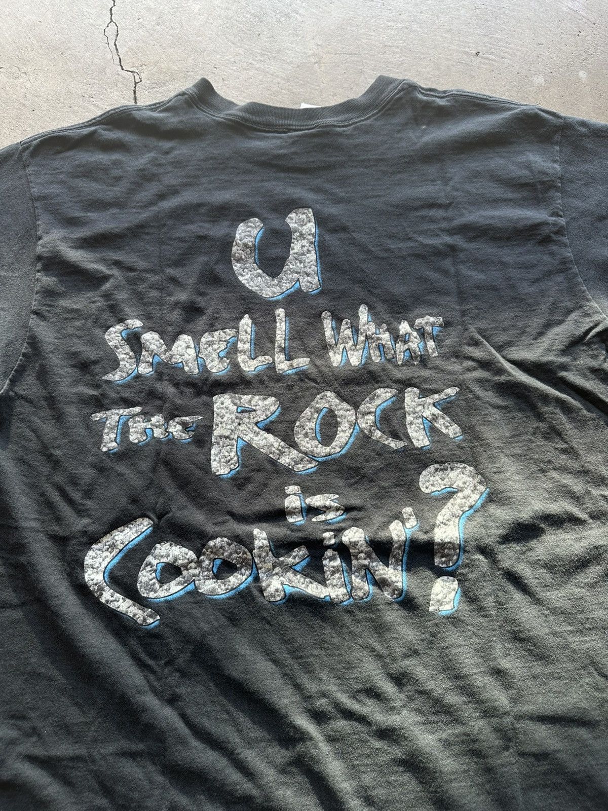 Vintage × WWE × WWF 90s the Rock Tee Size US XL / EU 56 / 4 - 4 Thumbnail
