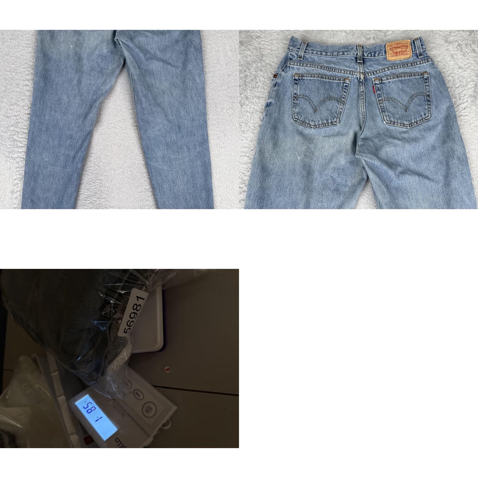 Levi's Levi's 550 Relaxed Tapered Jeans Womens 12 Blue Light Wash High Rise Denim 30x30 Size 34" / US 12 / IT 48 - 10 Thumbnail
