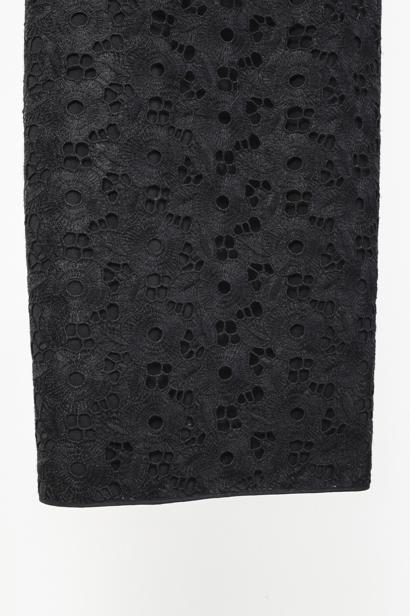 Victoria Beckham Victoria Beckham Black Guipure-Lace Contrast Dress Size S / US 4 / IT 40 - 5 Thumbnail