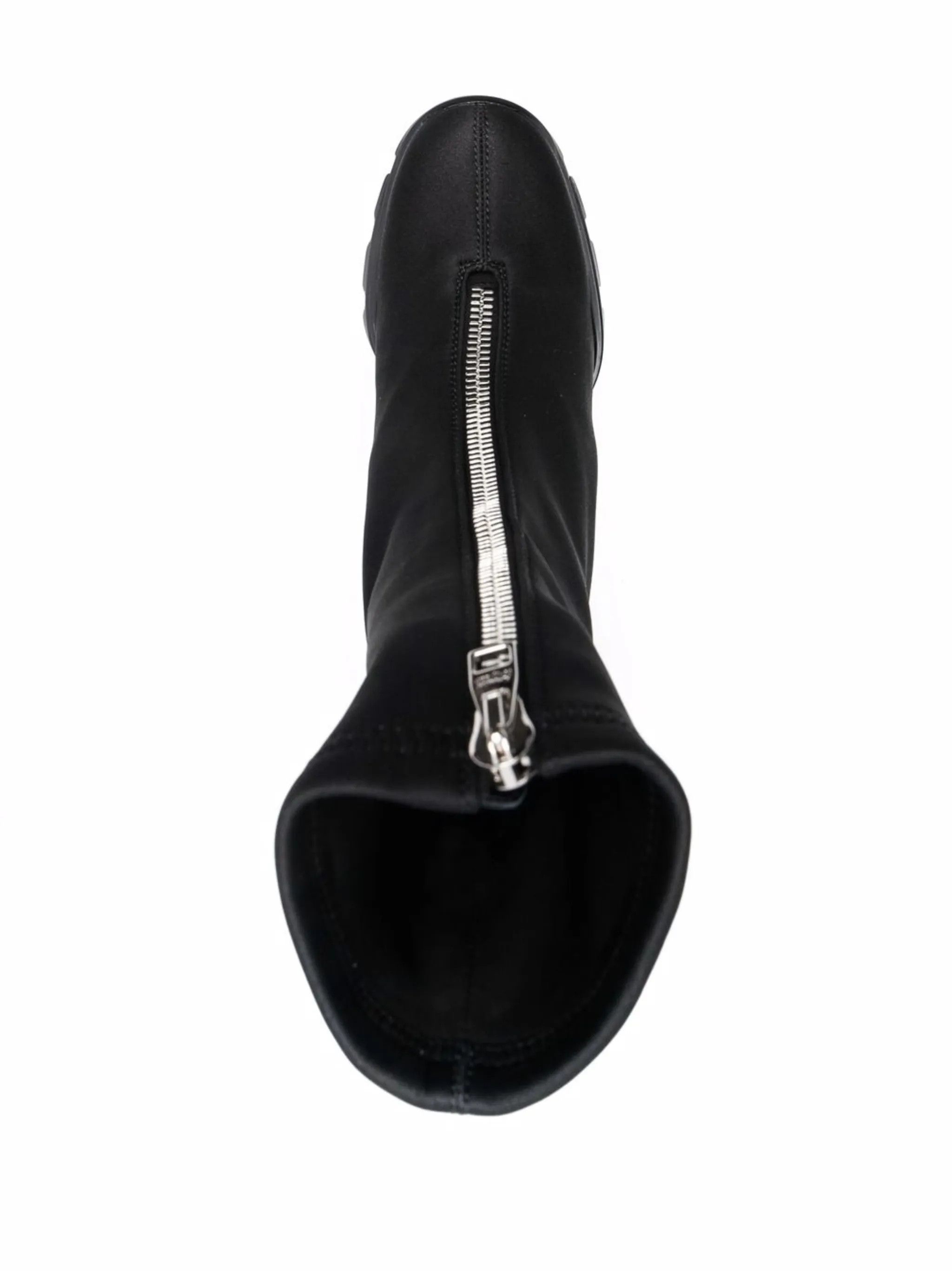 Alexander McQueen o1y0225 Ankle Boots in Black Size US 8 / IT 38 - 4 Thumbnail