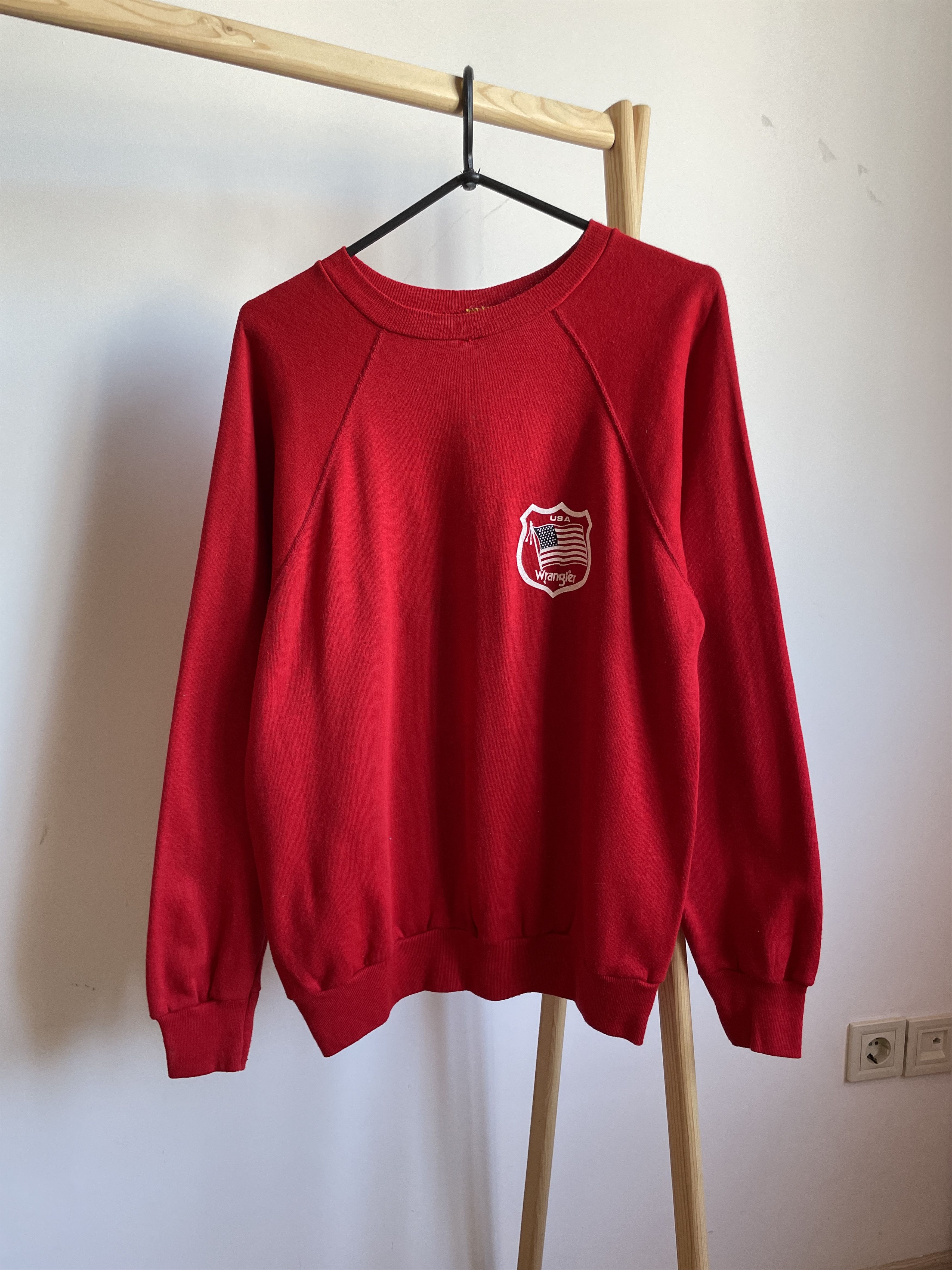 Wrangler Wrangler Vintage 80's Made in USA Sweatshirt Size L Size US L / EU 52-54 / 3 - 1 Thumbnail