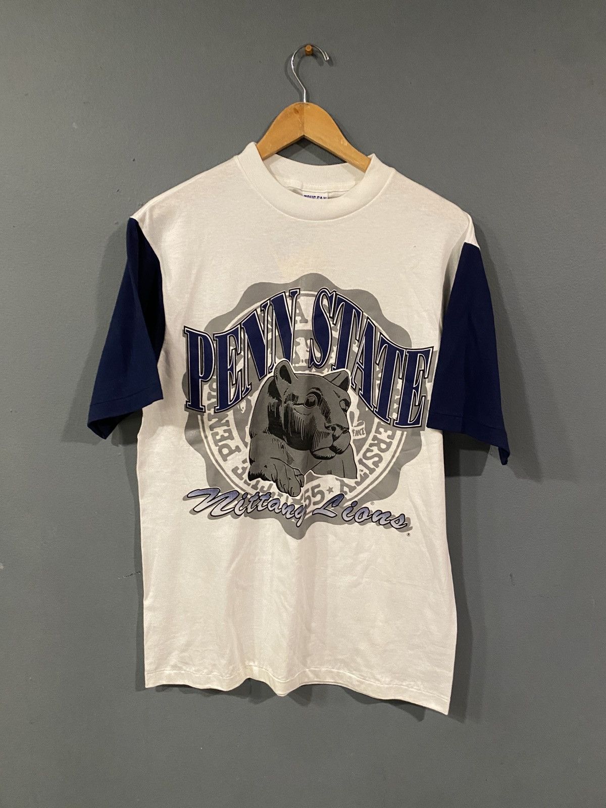 NCAA Vintage Penn State Natty Lions T Shirt Size US M / EU 48-50 / 2 - 2 Thumbnail