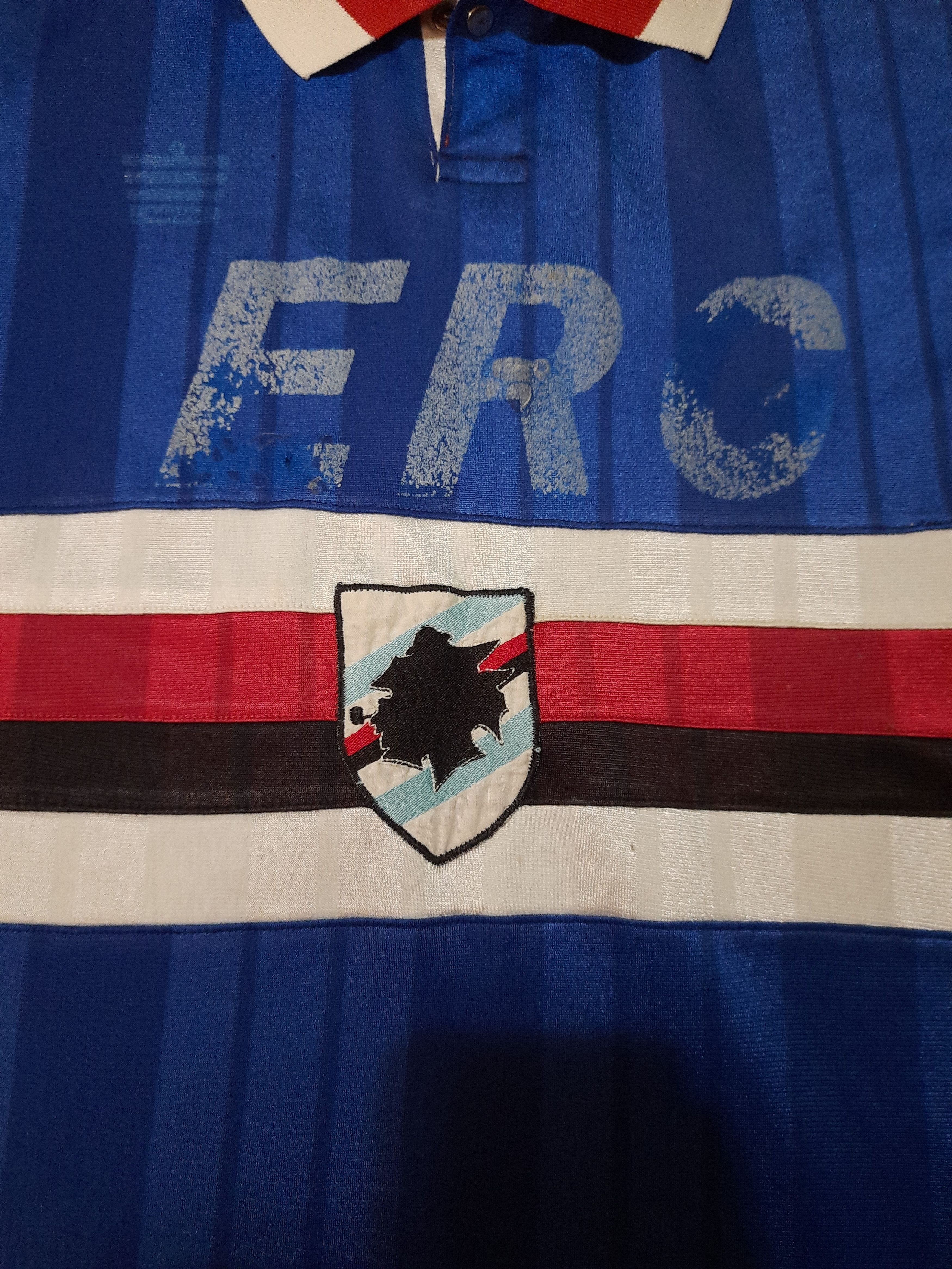Other Sampdoria Retro Vintage Soccer Football Shirt Size US L / EU 52-54 / 3 - 2 Thumbnail