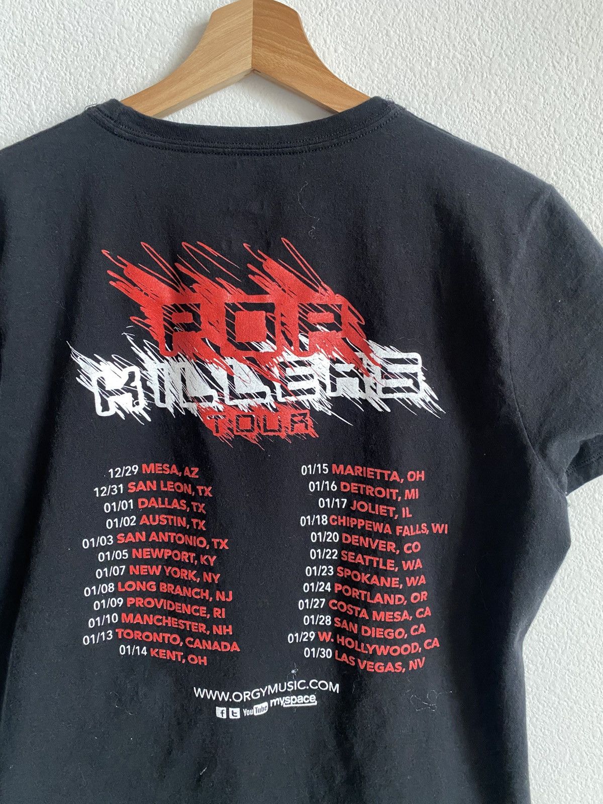 Band Tees Y2K ORGY Band Tour Tee Size US L / EU 52-54 / 3 - 6 Thumbnail