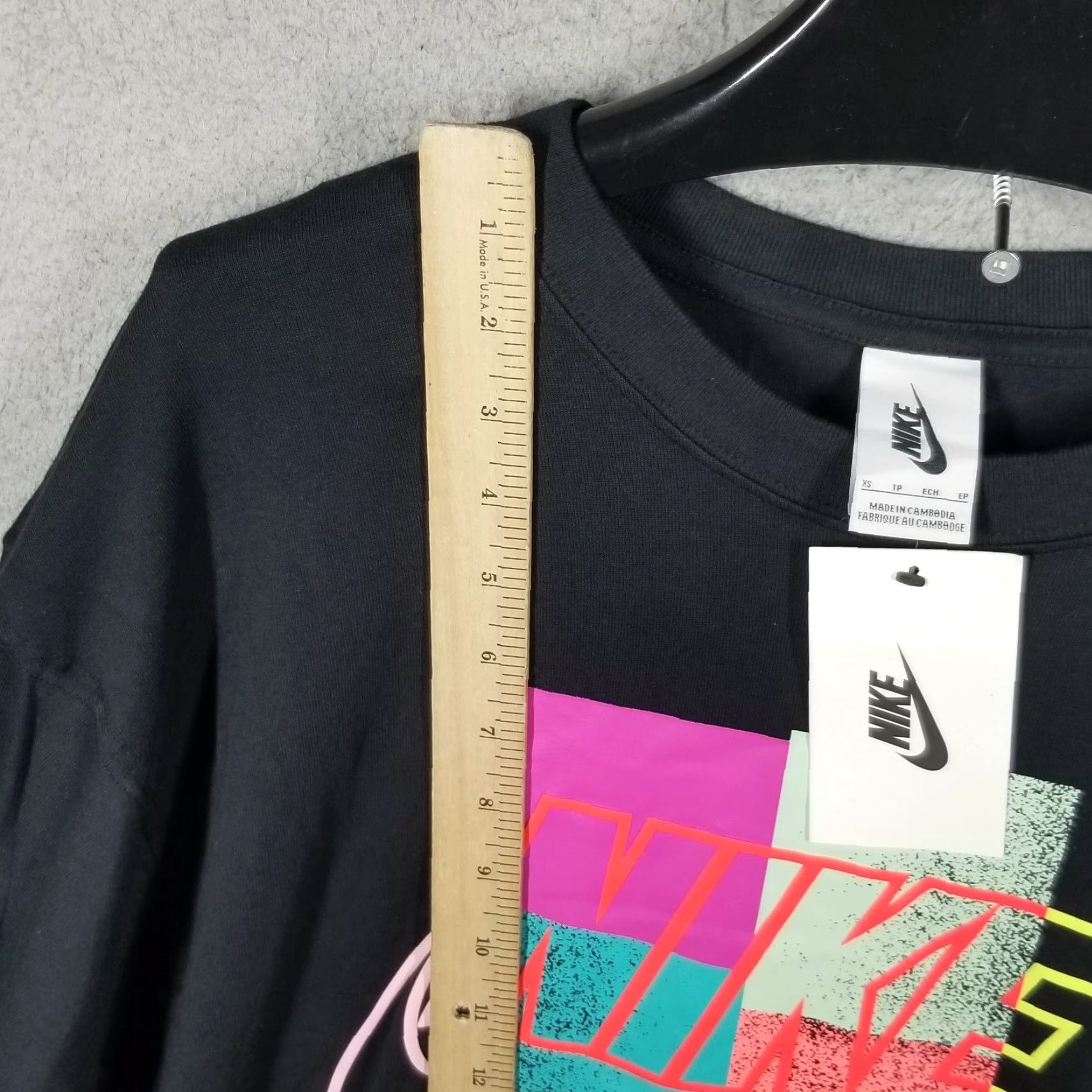 Nike Nike NikeLab X Atmos LS Shirt Black Multicolor CI3200-010 Men's Medium Fit 20X30 Size US M / EU 48-50 / 2 - 5 Thumbnail