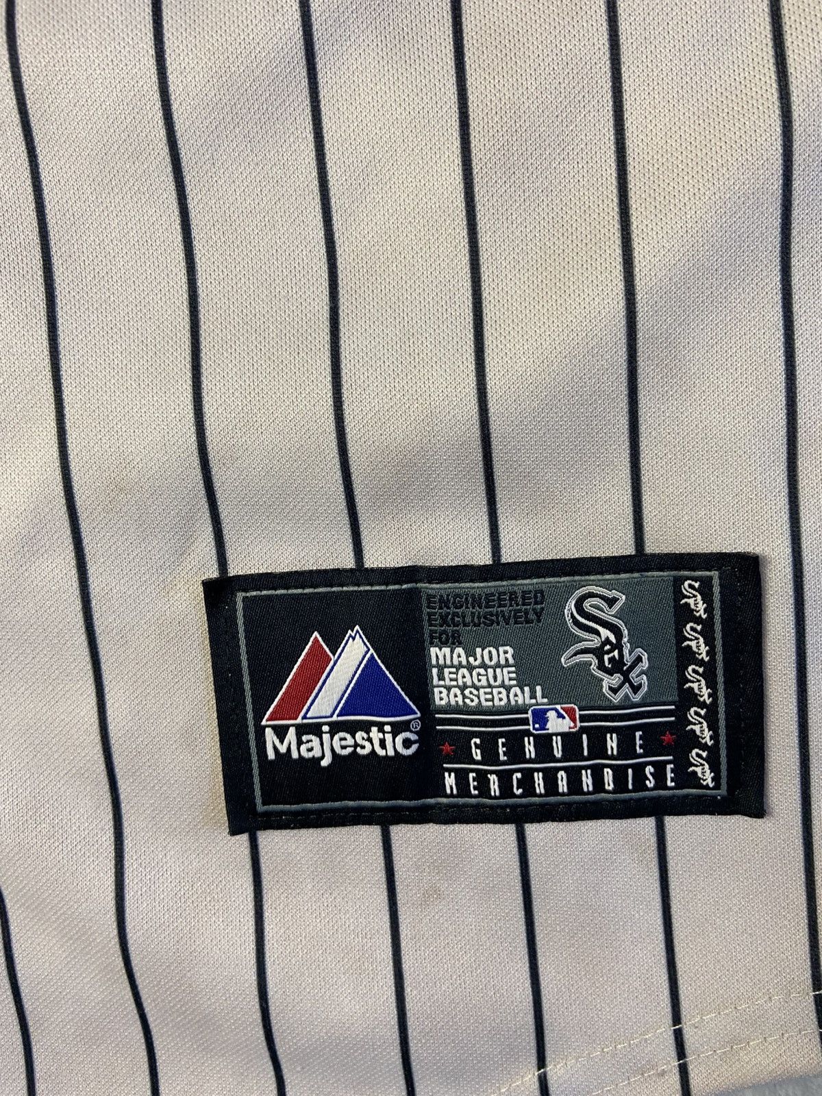 Majestic Majestic Chicago Sox MLB Pinstripe Baseball Jersey Size US S / EU 44-46 / 1 - 3 Thumbnail