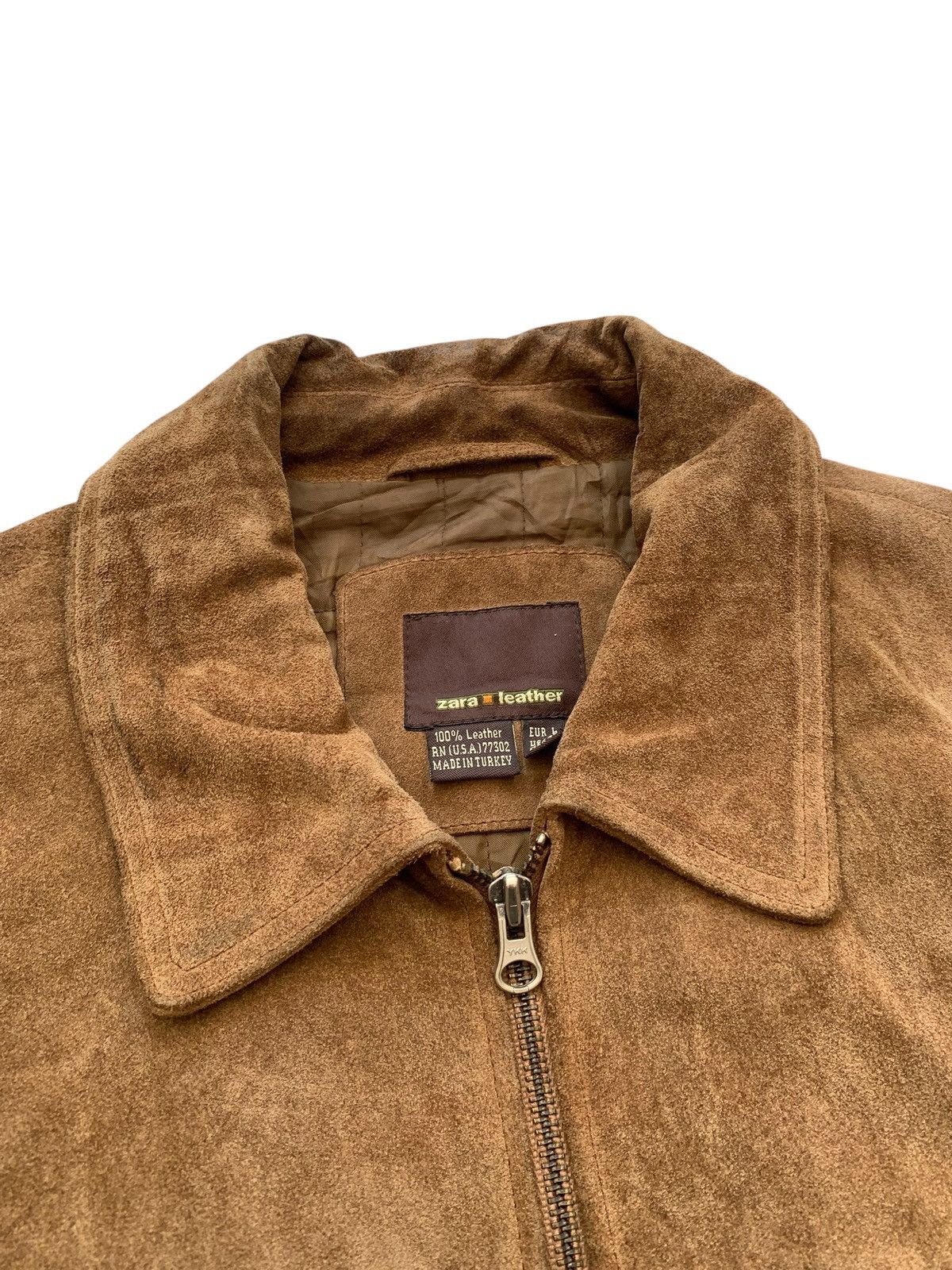 Zara 🔥ZARA SUEDE LEATHER JACKETS BROWN Size US L / EU 52-54 / 3 - 4 Thumbnail