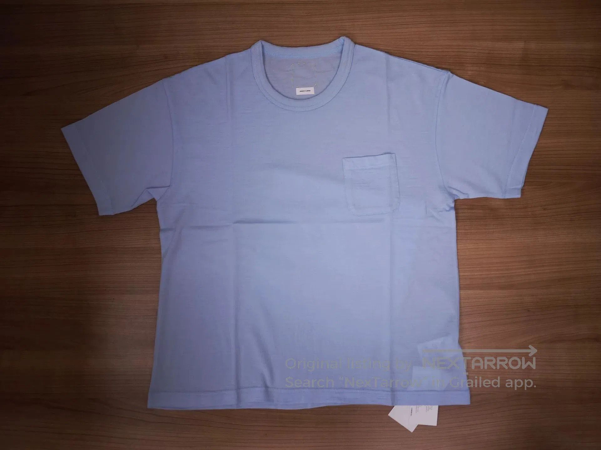 Visvim 25SS VISVIM JUMBO TEE in PL.BLUE. Size US S / EU 44-46 / 1 - 1 Thumbnail