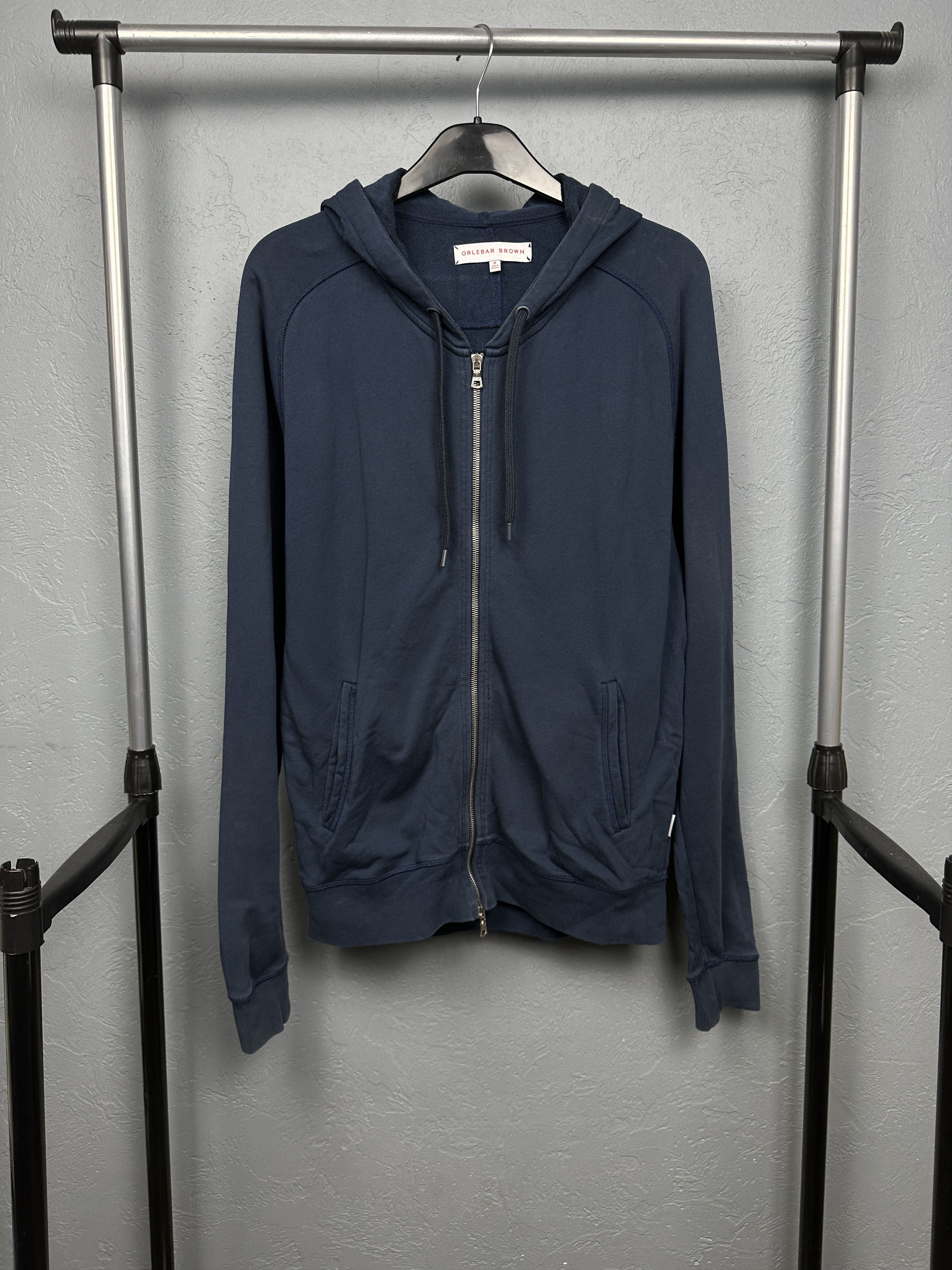 Orlebar Brown × Vintage Orlebar Brown Mens Full Zip Hoodie Size US M / EU 48-50 / 2 - 1 Thumbnail