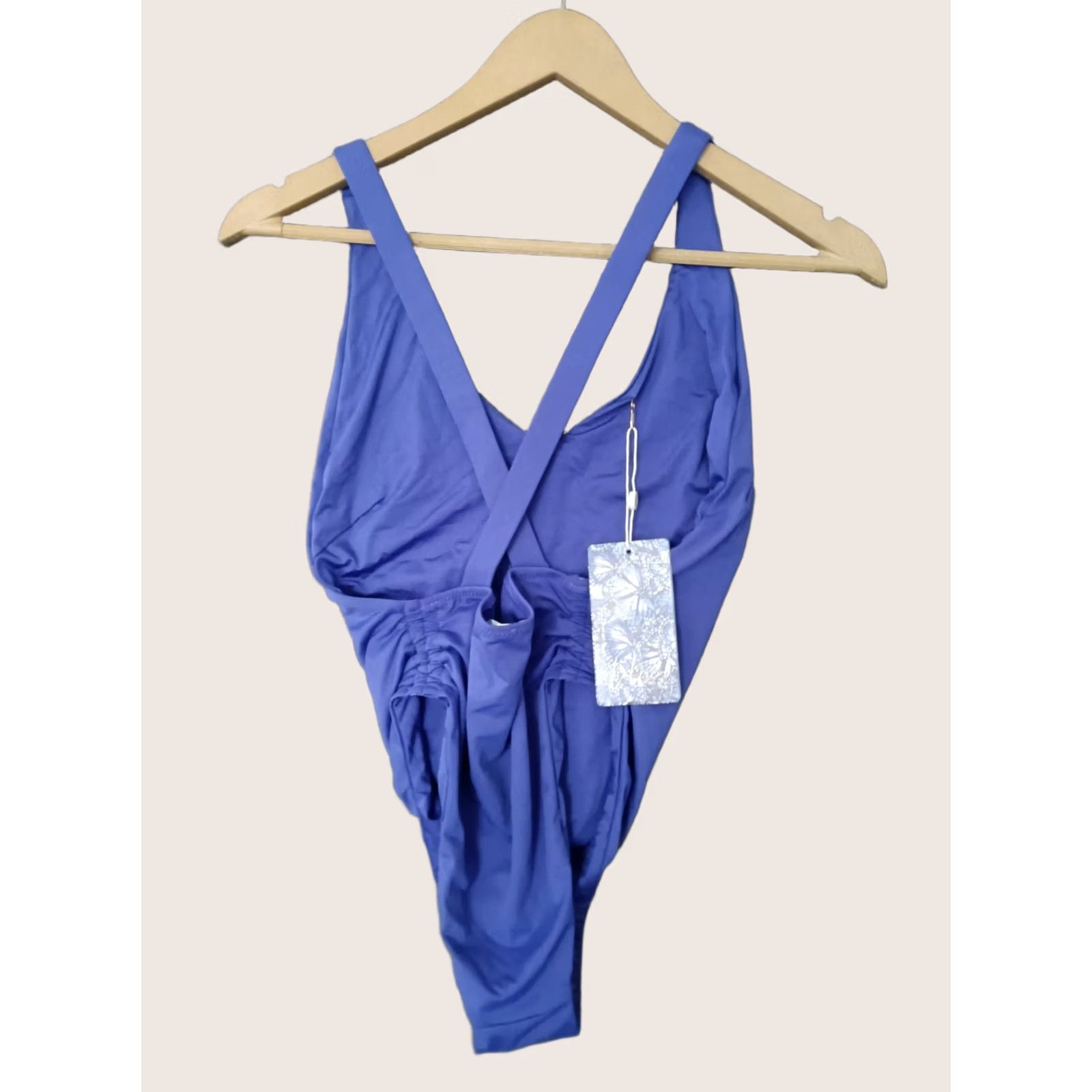 Vintage Toluca Swim One Piece Cross Back Blue Wide Strap Swimsuit XS Womens Beach Band Womens Toluca XS Blue One Piece Swimsuit div Size XS / US 0-2 / IT 36-38 - 1 Thumbnail