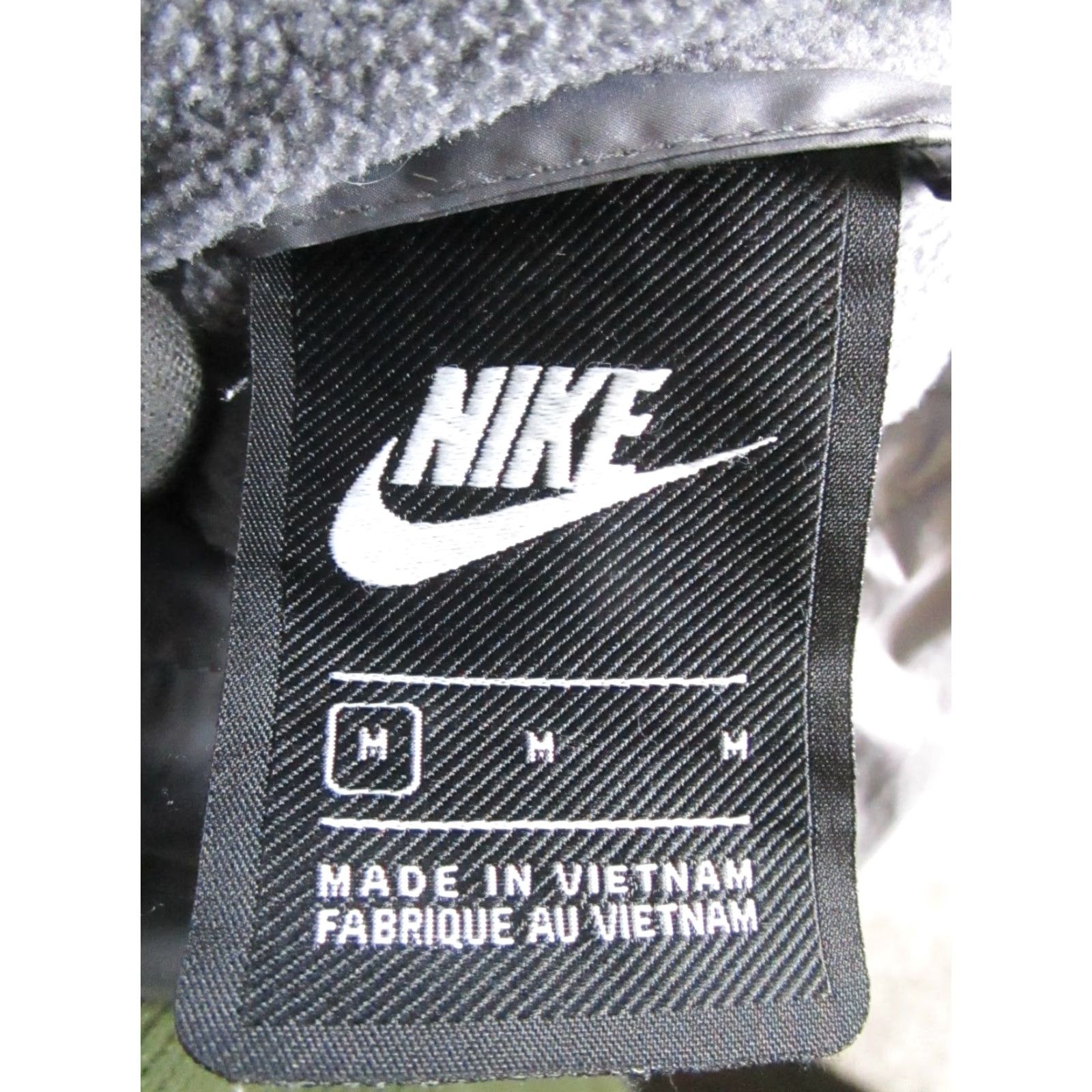 Nike Nike Jacket Medium Gray Full Zip Fleece Solid Womens Size M / US 6-8 / IT 42-44 - 3 Thumbnail