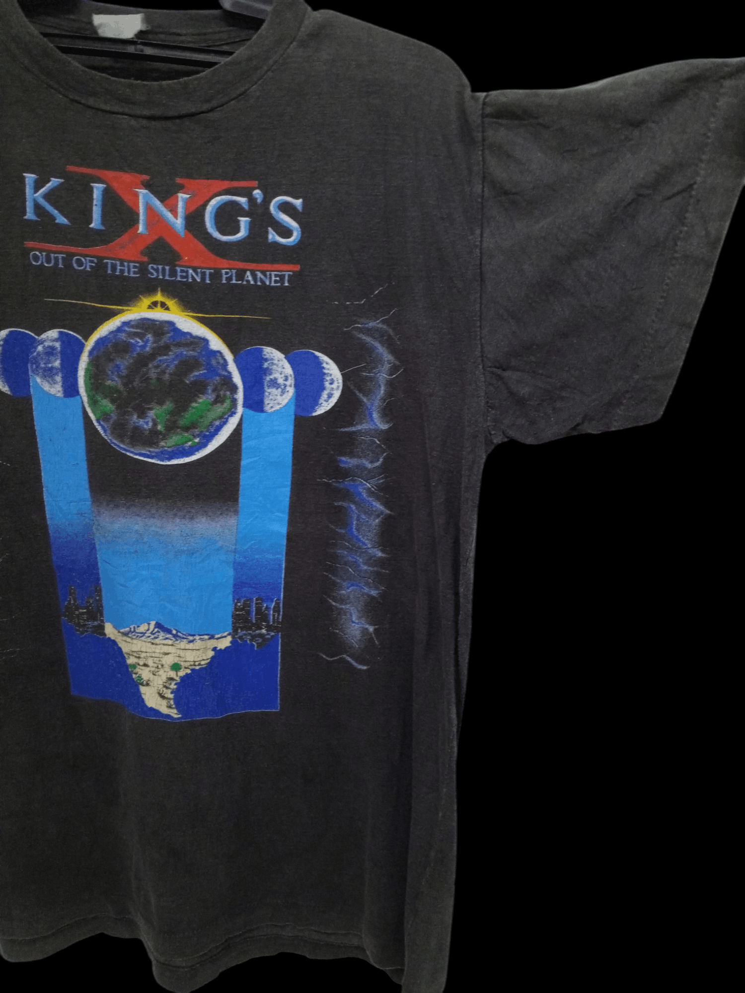 Band Tees × Vintage KING'S OUT OF THE SILENT PLANET UK TOUR 1990 Size US L / EU 52-54 / 3 - 4 Thumbnail
