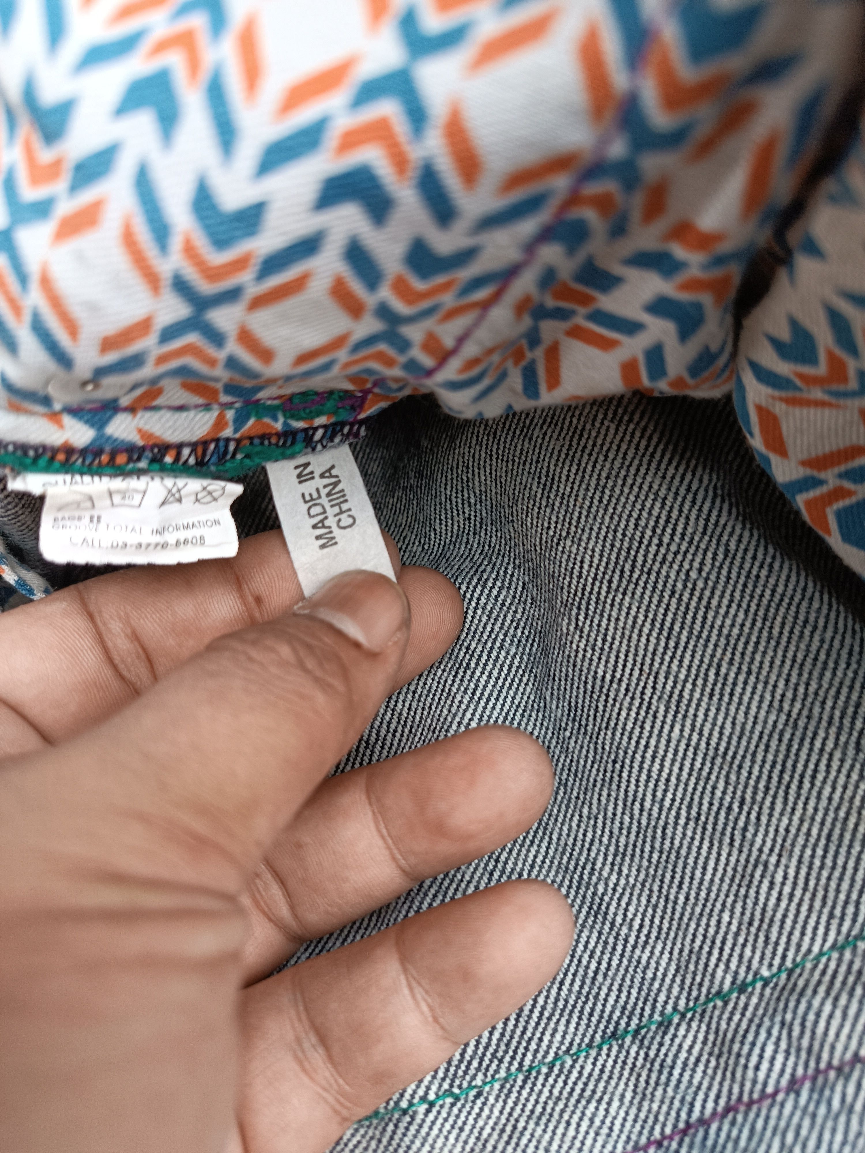 Japanese Brand XANTHOUS by Bags' Groove Selvedge Baggy Denim E242 Size US 34 / EU 50 - 13 Thumbnail