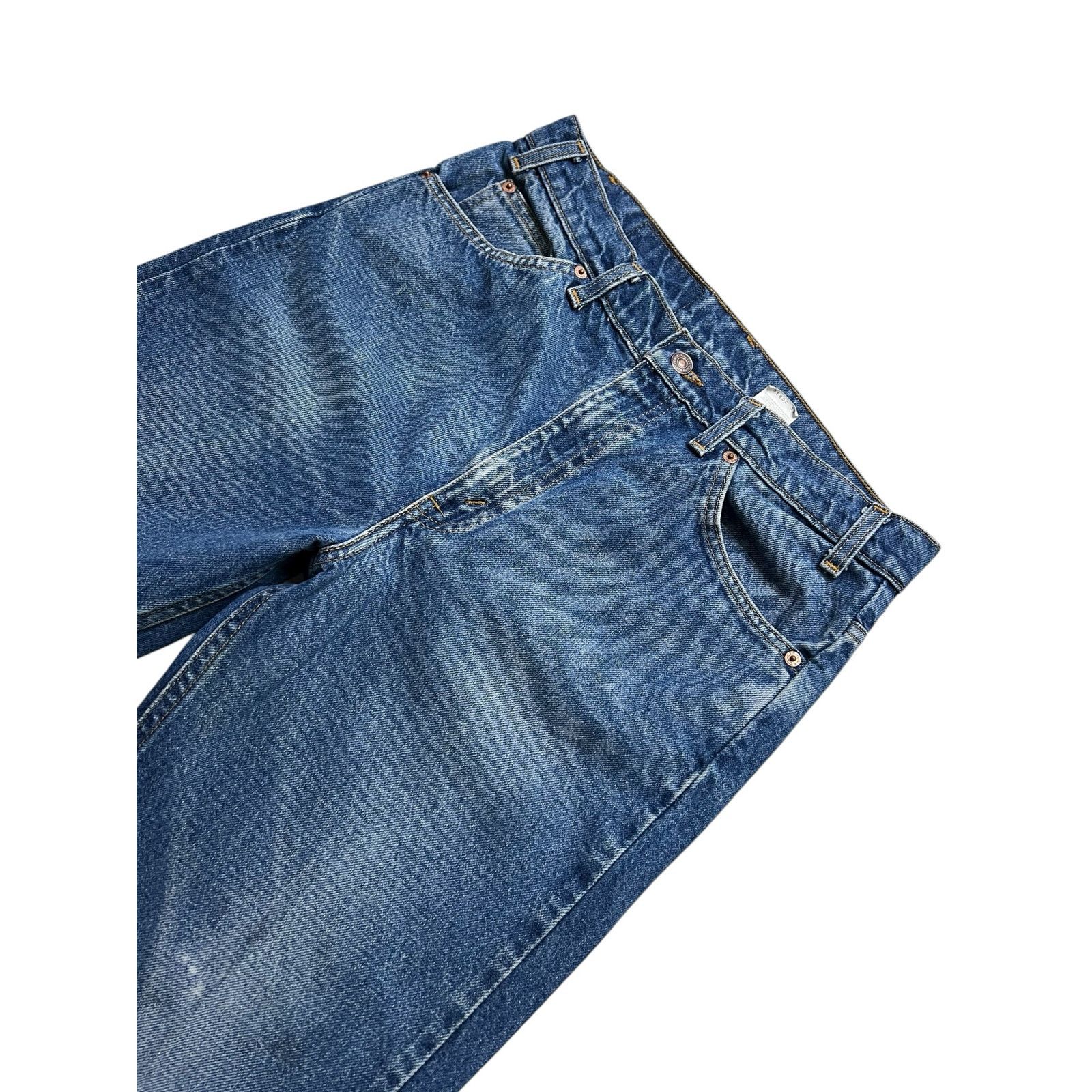 Levi's Vintage Levi’s 505 Regular Straight Leg Jeans Denim 34x30 Size US 34 / EU 50 - 2 Thumbnail