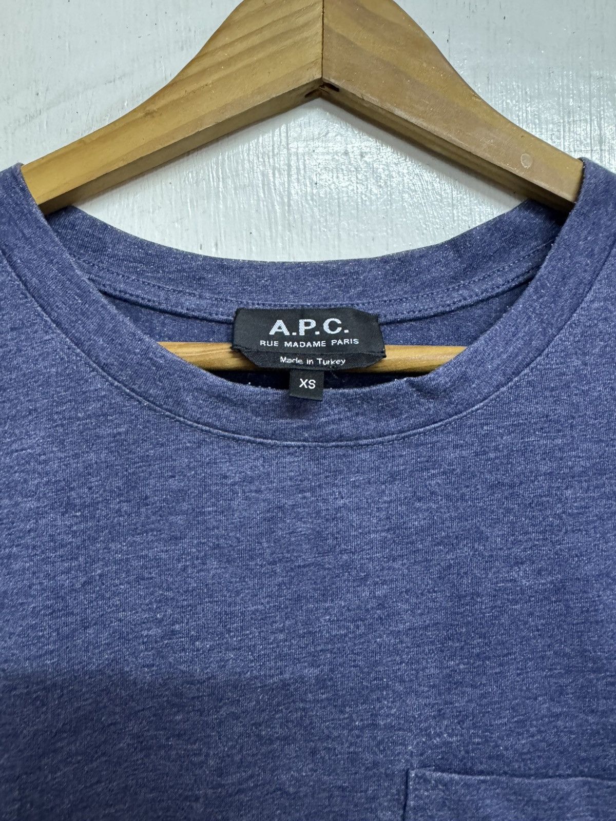 A.P.C. Apc Tshirt pocket tee Size US XS / EU 42 / 0 - 3 Thumbnail