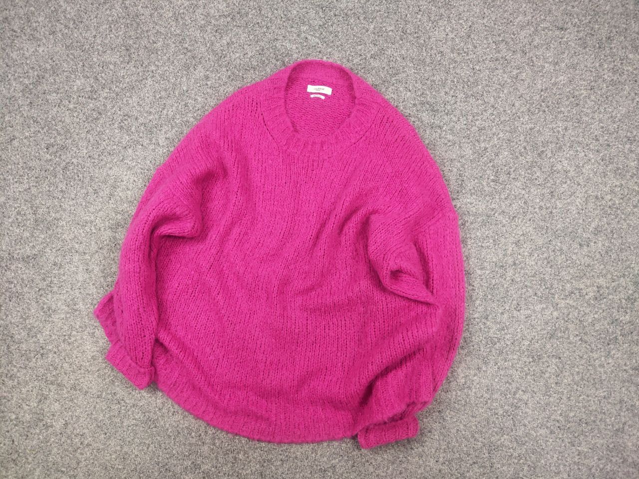 Isabel Marant Isabel Marant Etoile Sayers Pink Knit Oversized Sweater Size L / US 10 / IT 46 - 3 Thumbnail