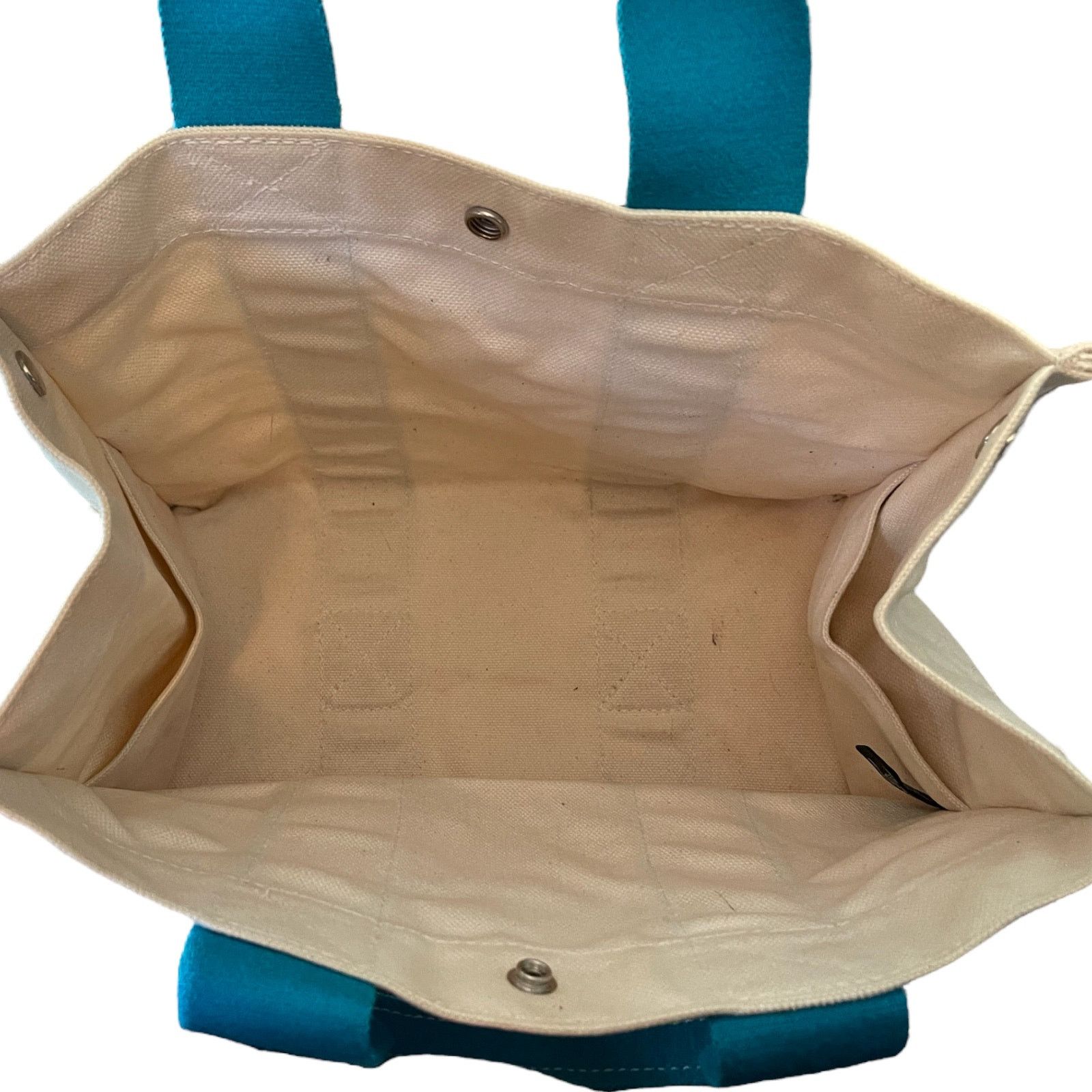 Hermes Hermes Bora Bora PM White Pantone Cotton Handheld Tote Size ONE SIZE - 6 Thumbnail
