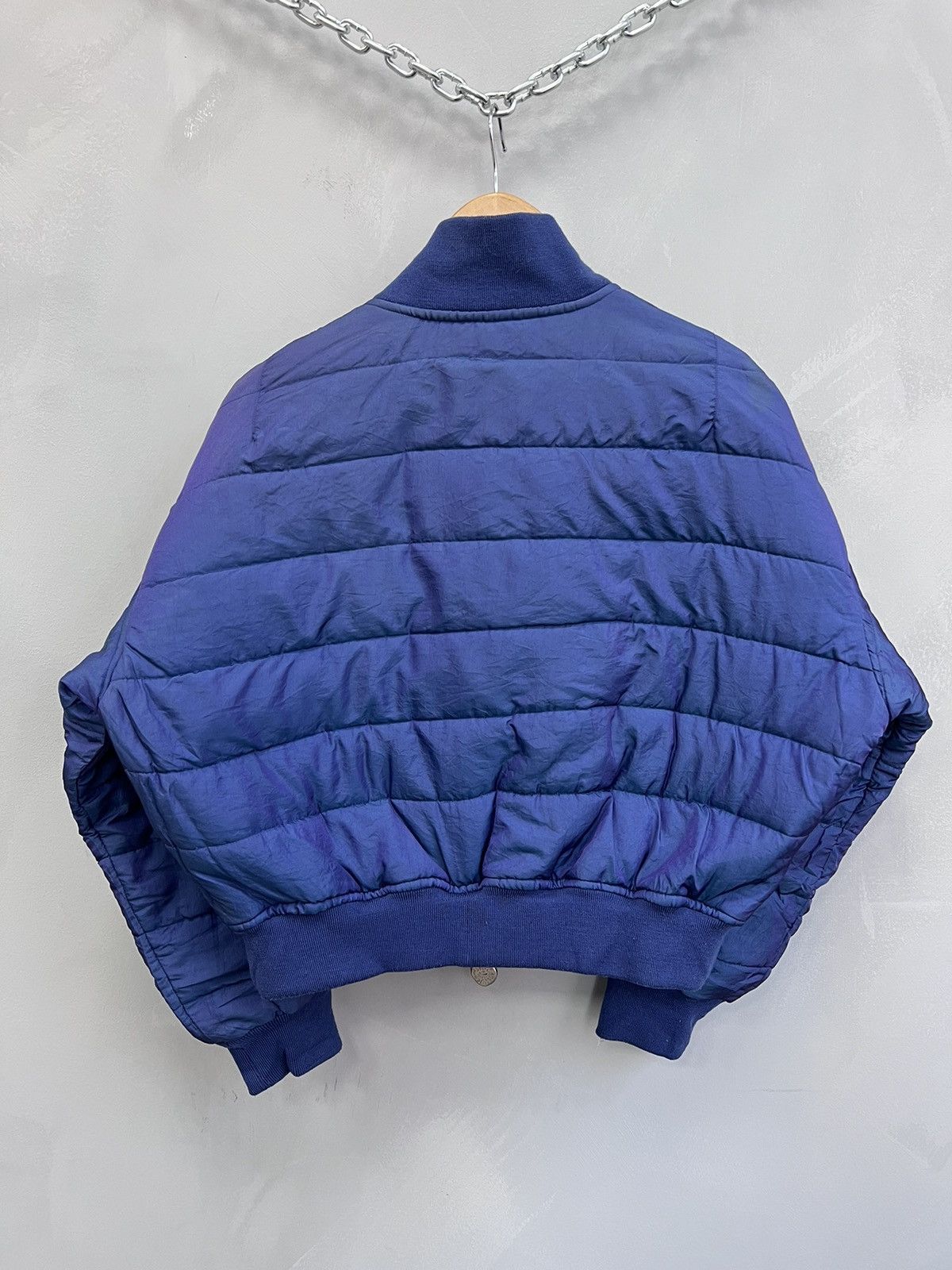 Issey Miyake × Japanese Brand × Vintage NYLON LAUTREMONT REVERSIBLE BOMBER JPG STYLE Y2K Size US M / EU 48-50 / 2 - 10 Thumbnail