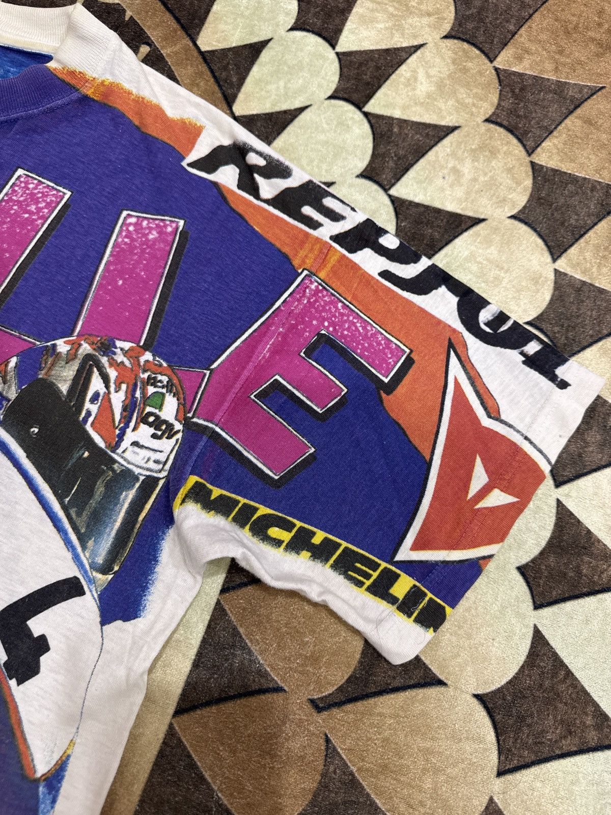 Vintage ‼️Rare Vintage Honda Alex Criville shirt 90s‼️ Size US XL / EU 56 / 4 - 8 Thumbnail